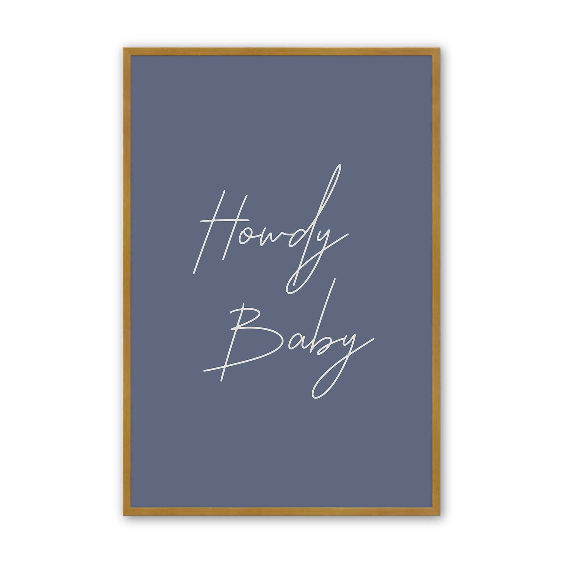 [Color:Polished Gold], Picture of art in a Polished Gold frame