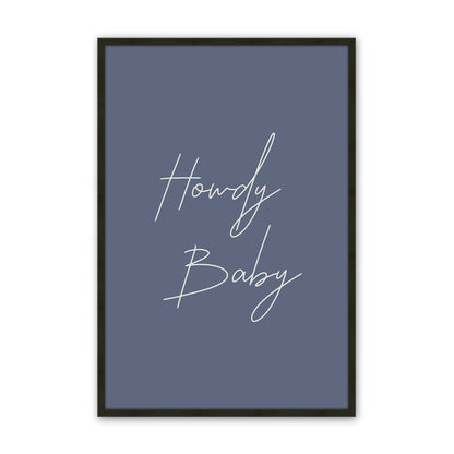 [Color:Satin Black], Picture of art in a Satin Black frame