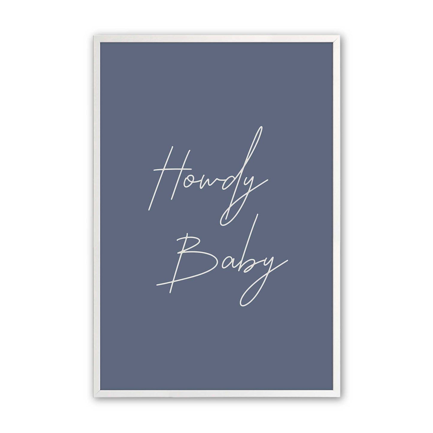 [Color:Opaque White], Picture of art in a Opaque White frame