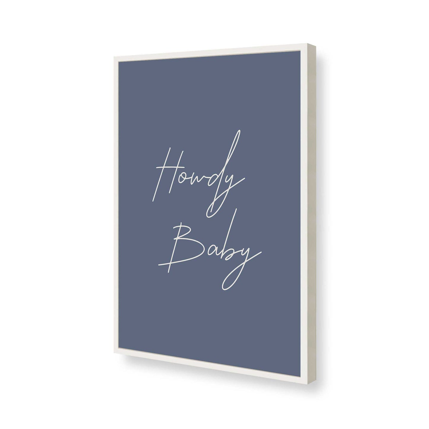 [Color:Opaque White], Picture of art in a Opaque White frame of the corner
