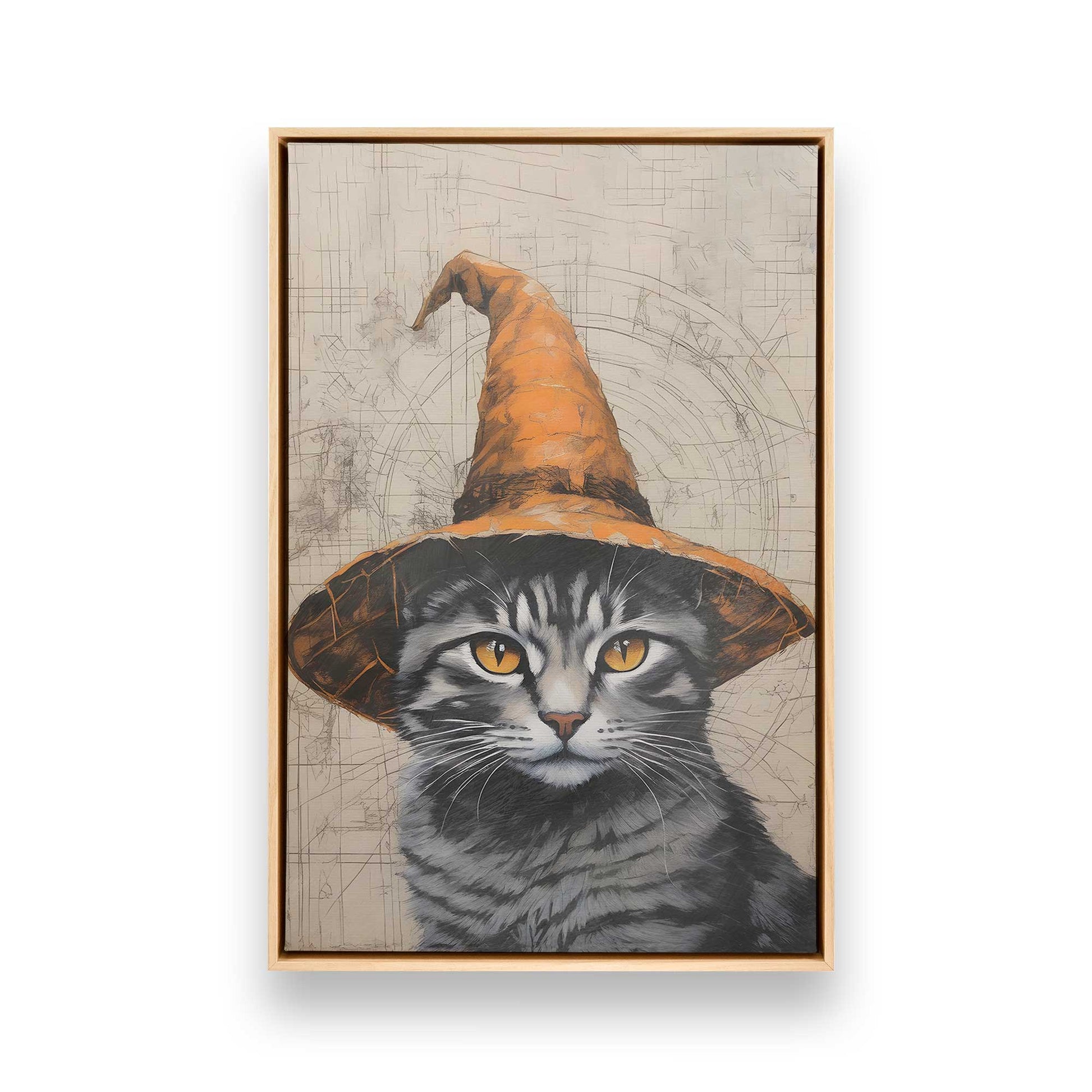 [Color:American Maple], Picture of art in a American Maple frame