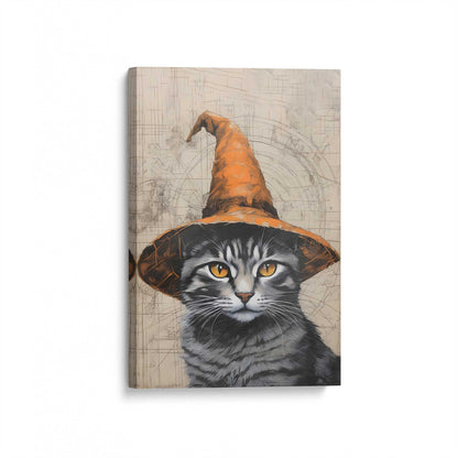 [Color:Stretched Canvas], Picture of art at an angle