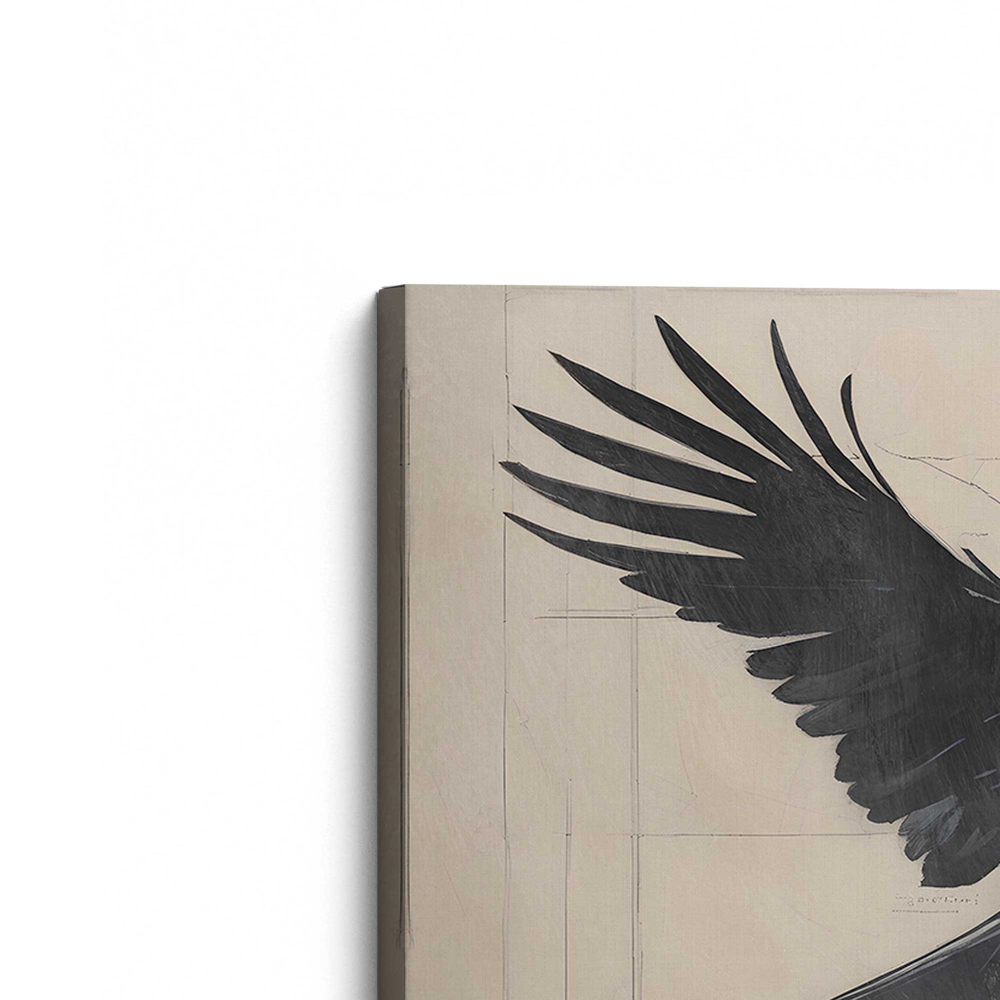 [Color:Stretched Canvas], Picture of the corner of the art