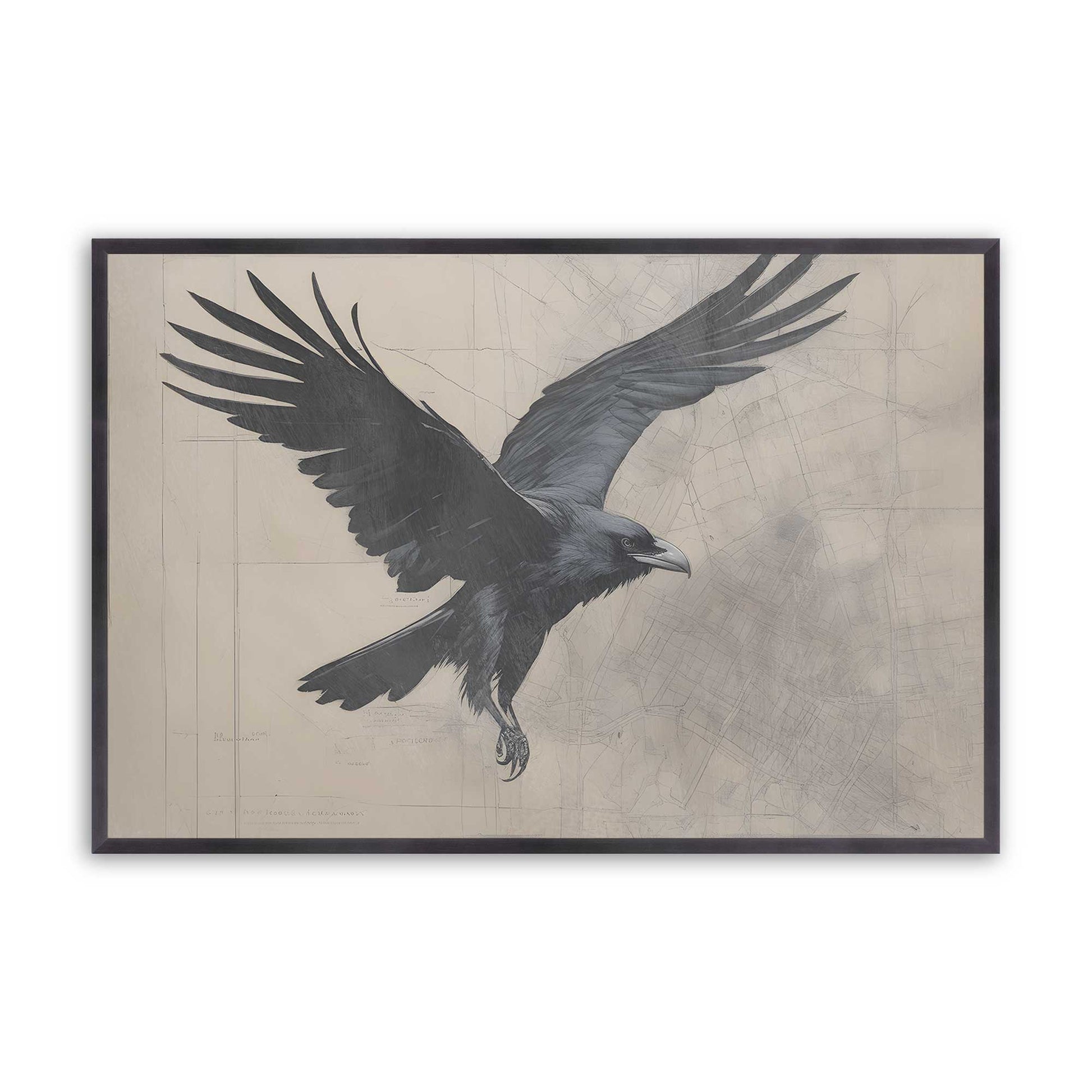 [Color:Weathered Zinc], Picture of art in a Weathered Zinc frame