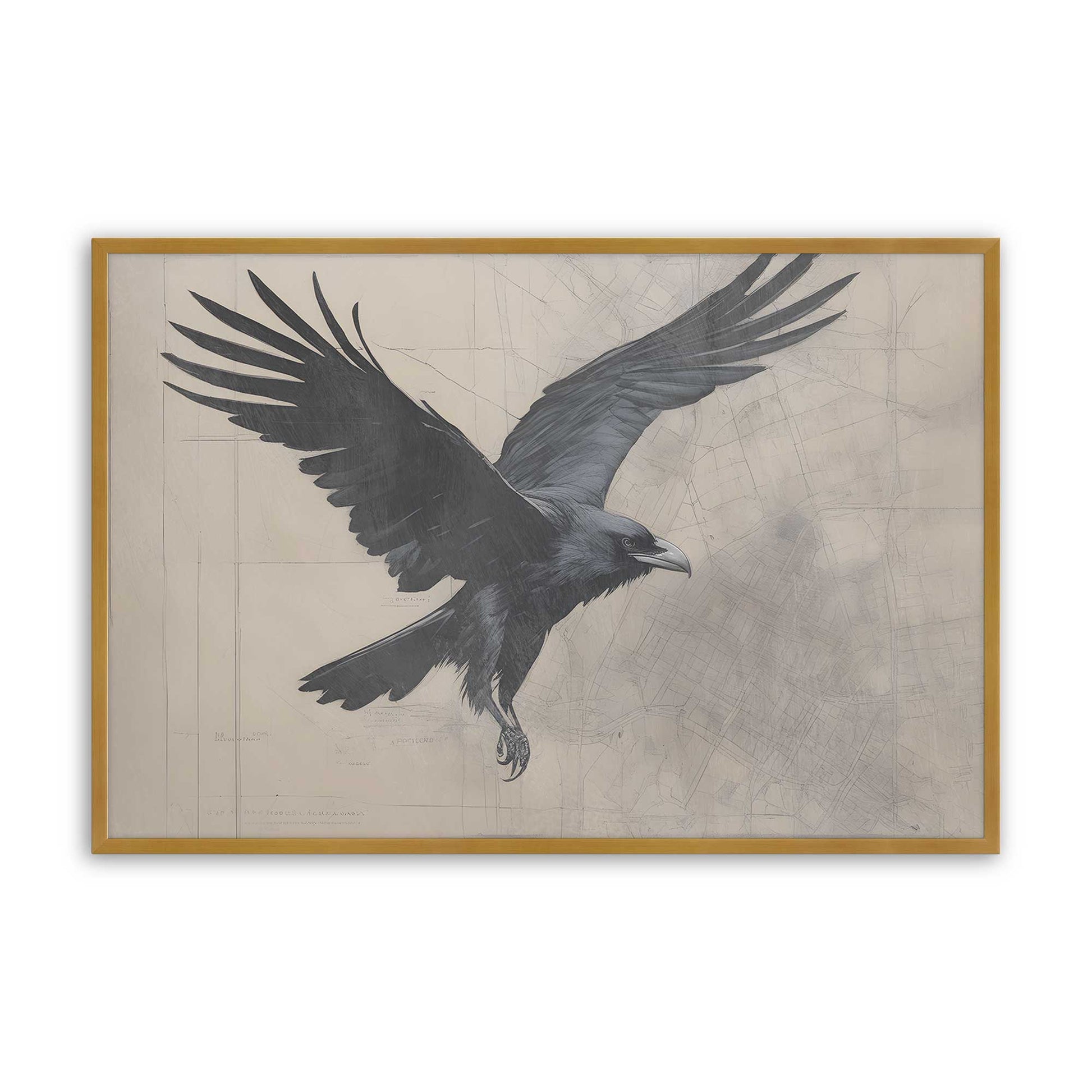 [Color:Polished Gold], Picture of art in a Polished Gold frame