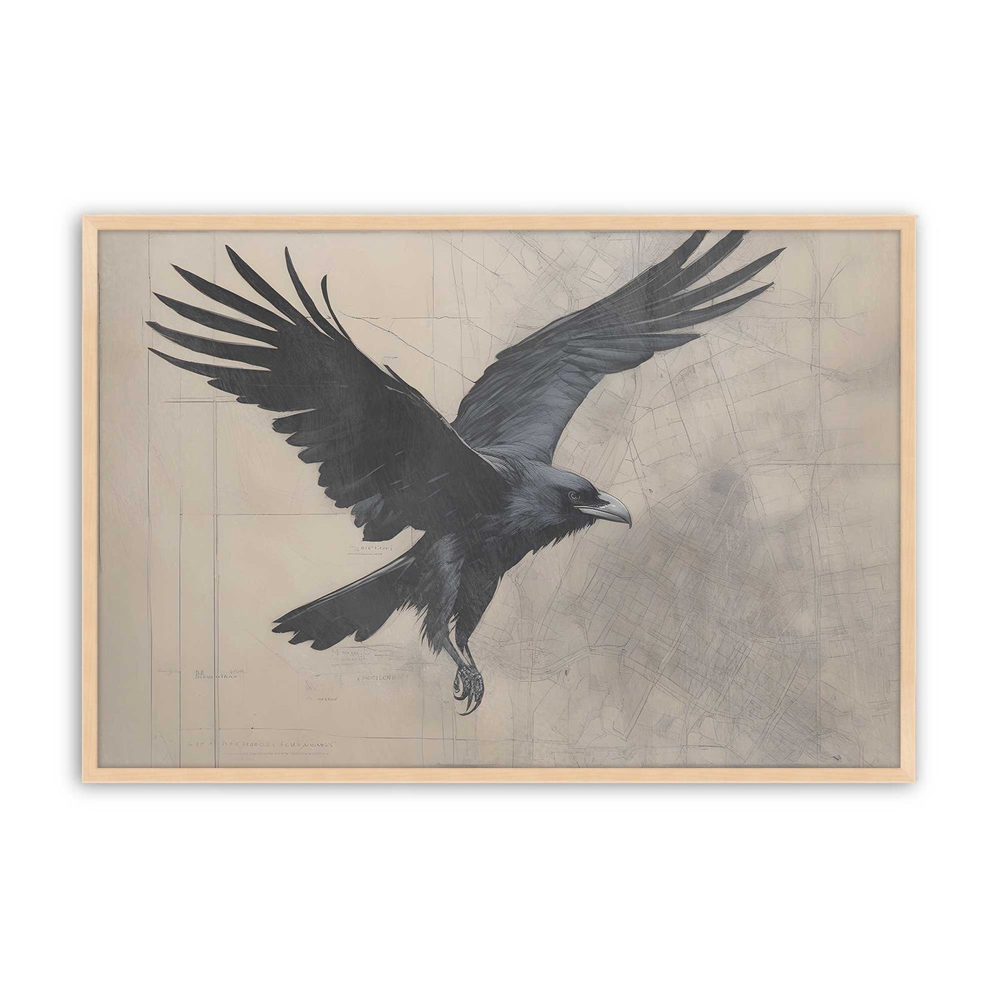 [Color:Raw Maple], Picture of art in a Raw Maple frame