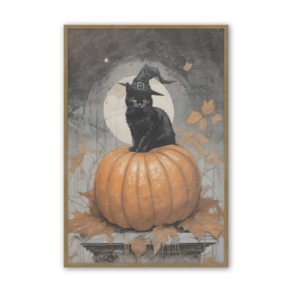 [Color:Brushed Gold], Picture of art in a Brushed Gold frame