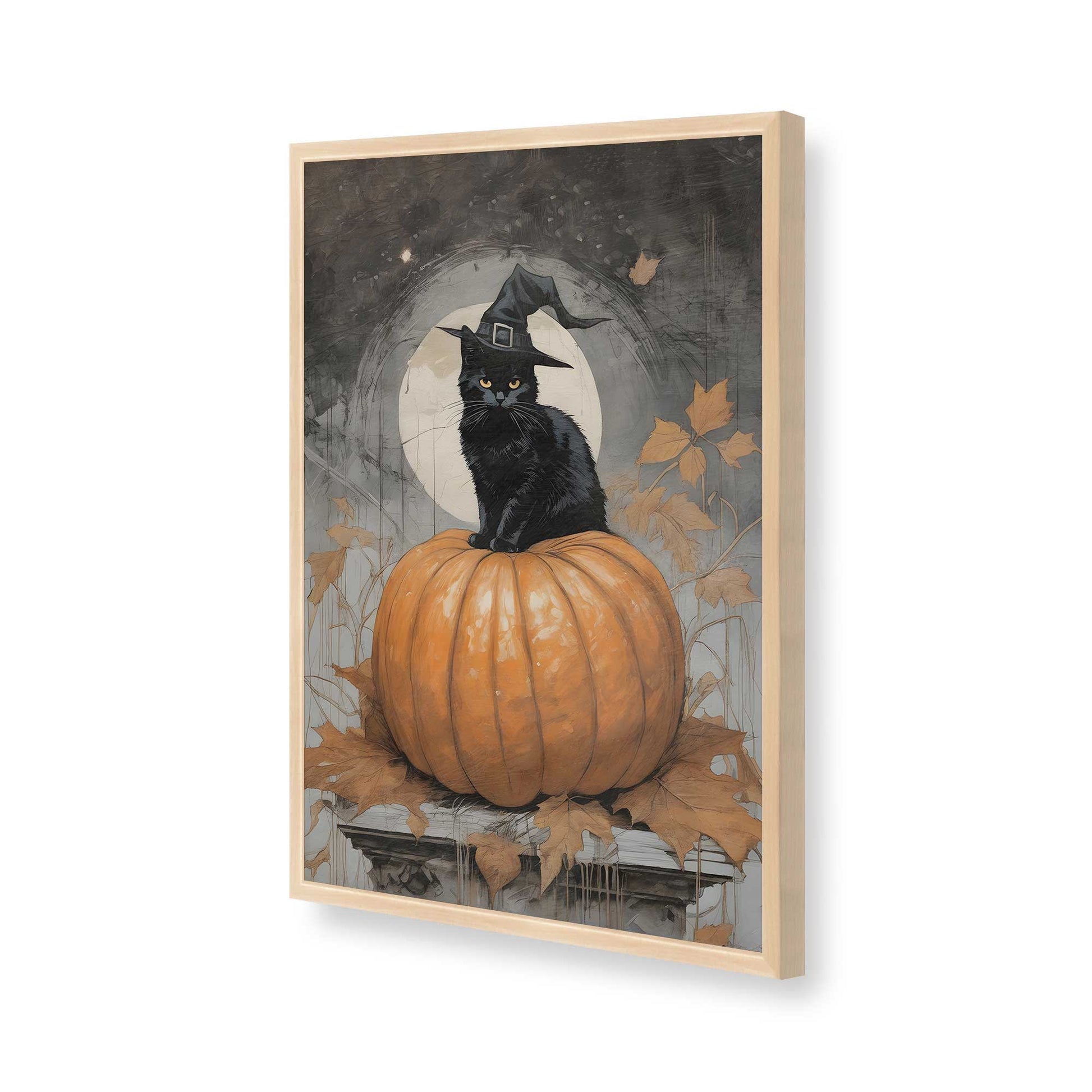 [Color:Raw Maple], Picture of art in a Raw Maple frame of the corner