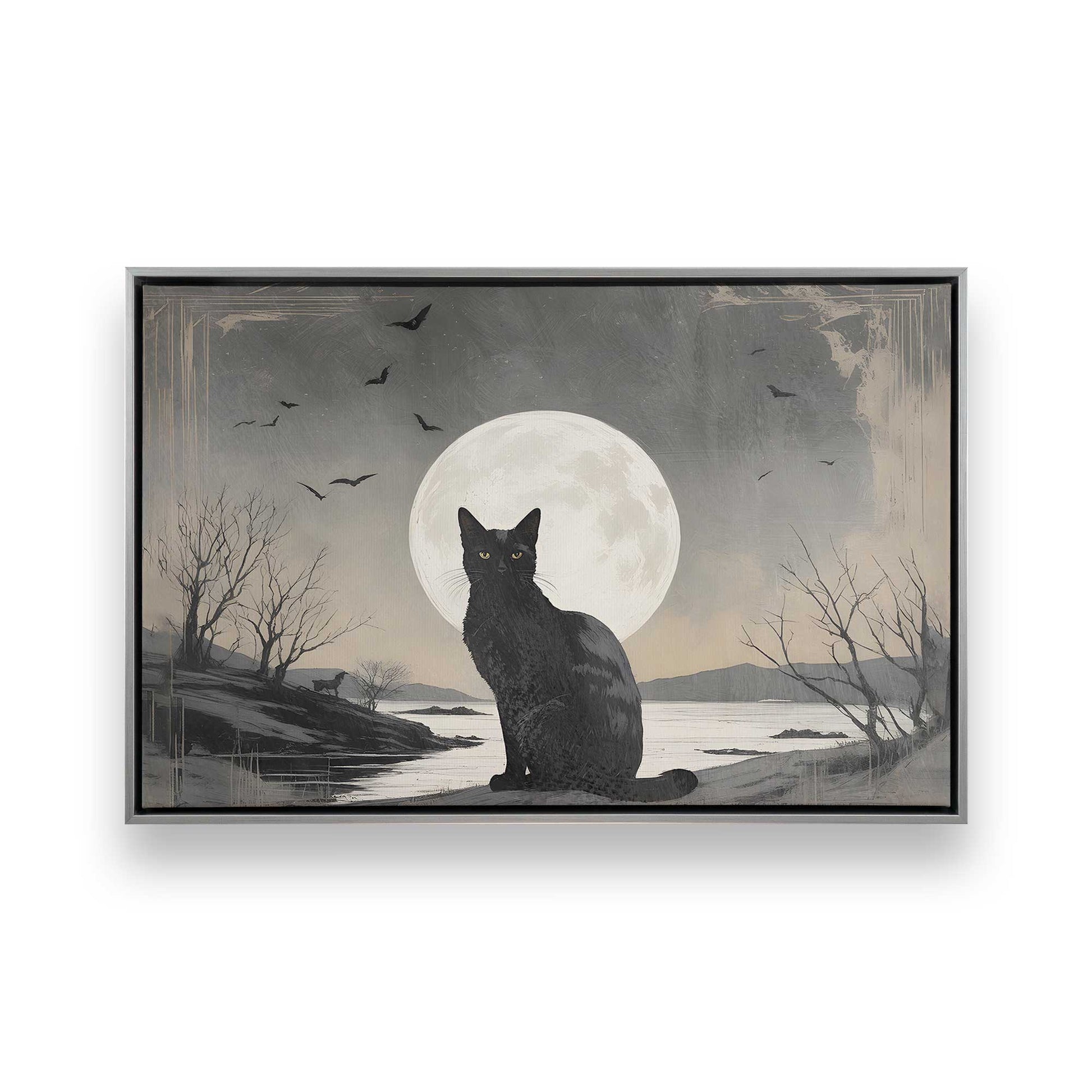 [Color:Polished Chrome], Picture of art in a Polished Chrome frame