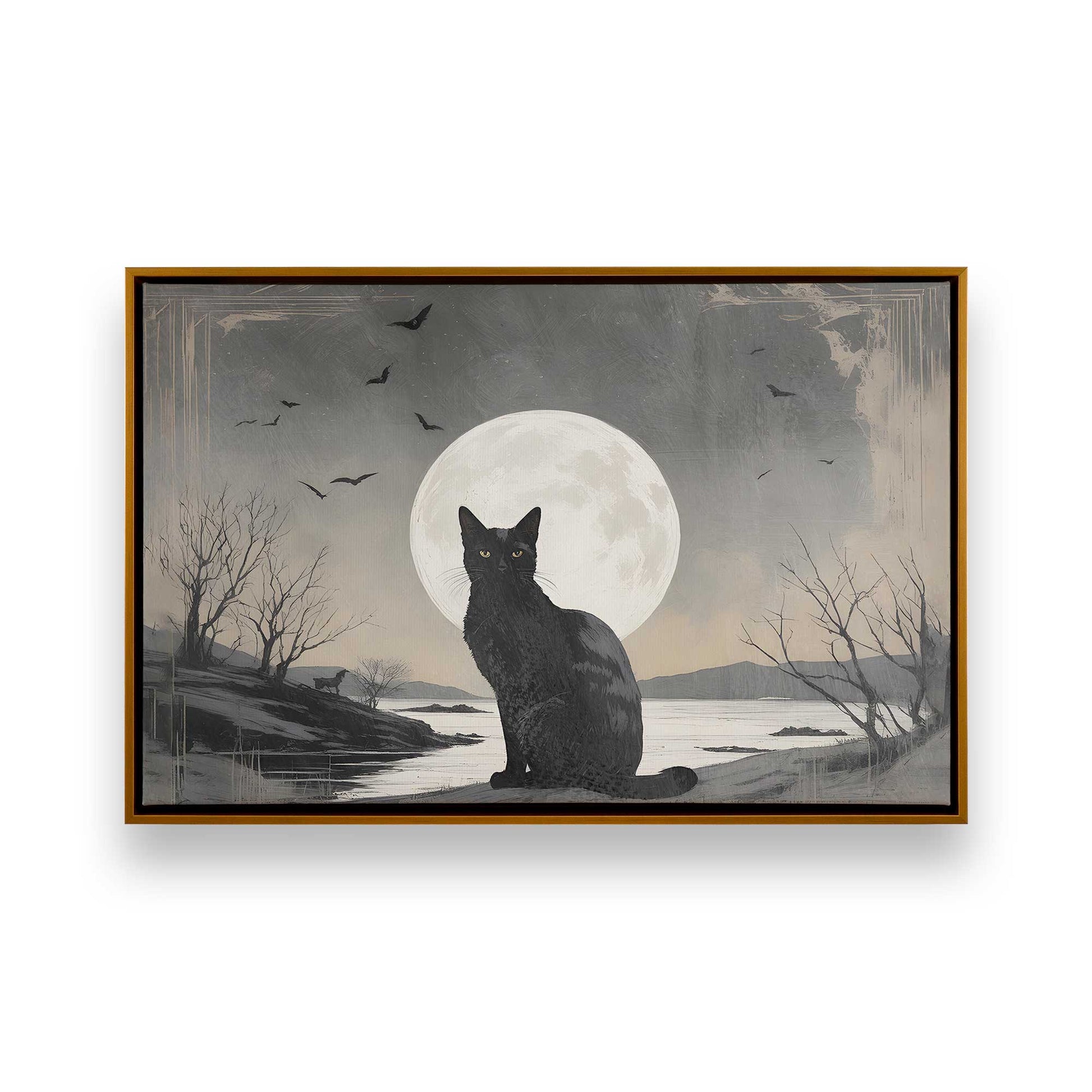 [Color:Polished Gold], Picture of art in a Polished Gold frame
