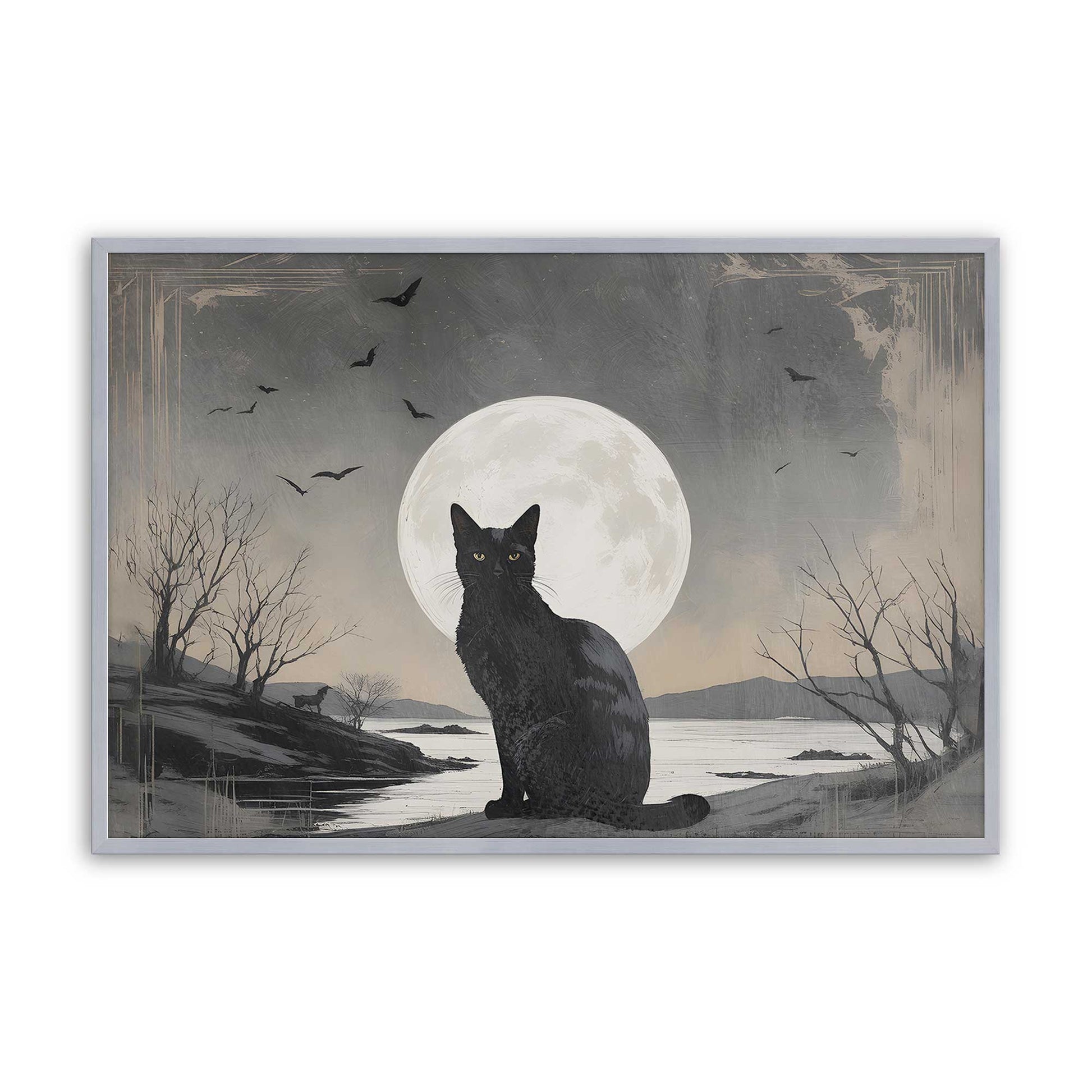 [Color:Polished Chrome], Picture of art in a Polished Chrome frame