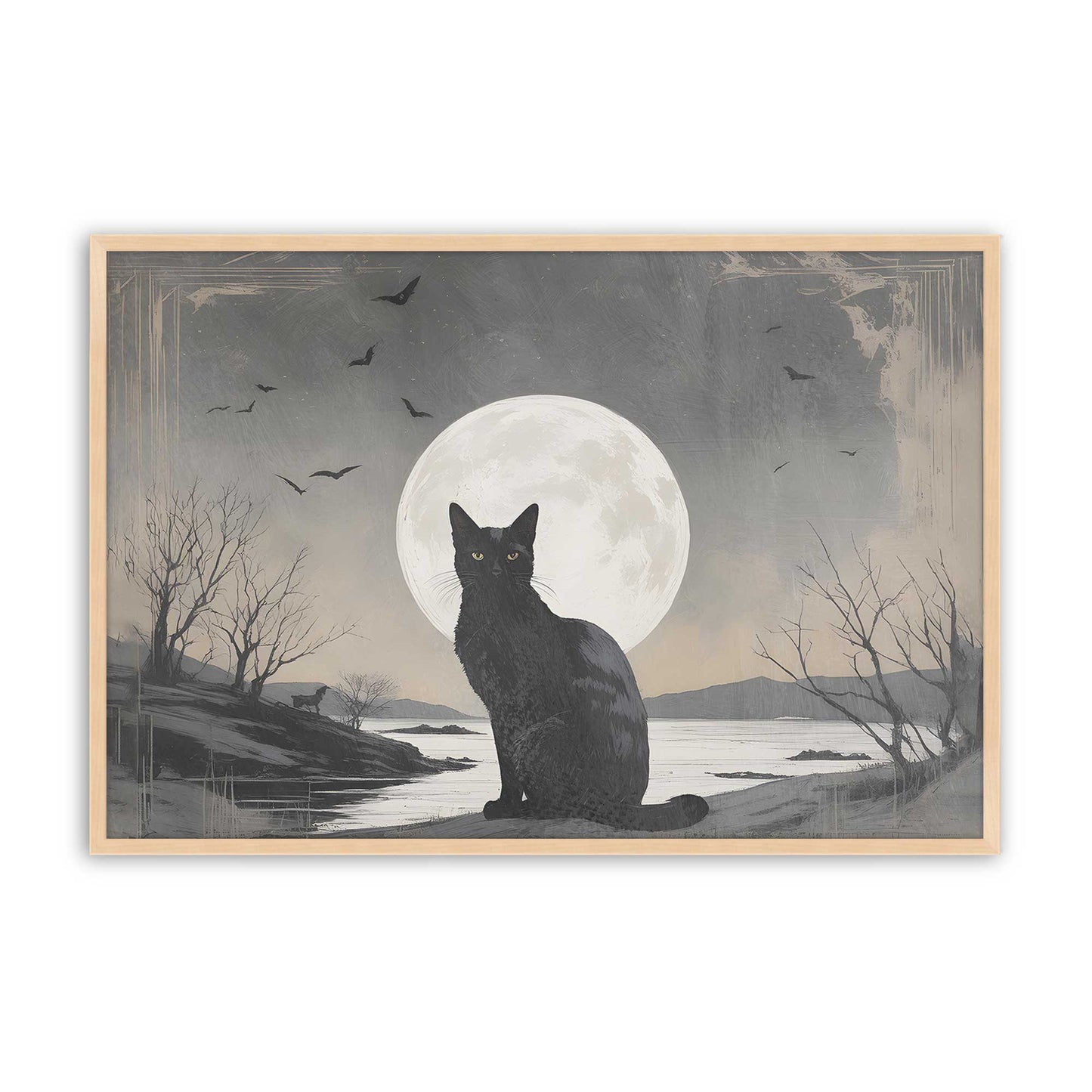 [Color:Raw Maple], Picture of art in a Raw Maple frame
