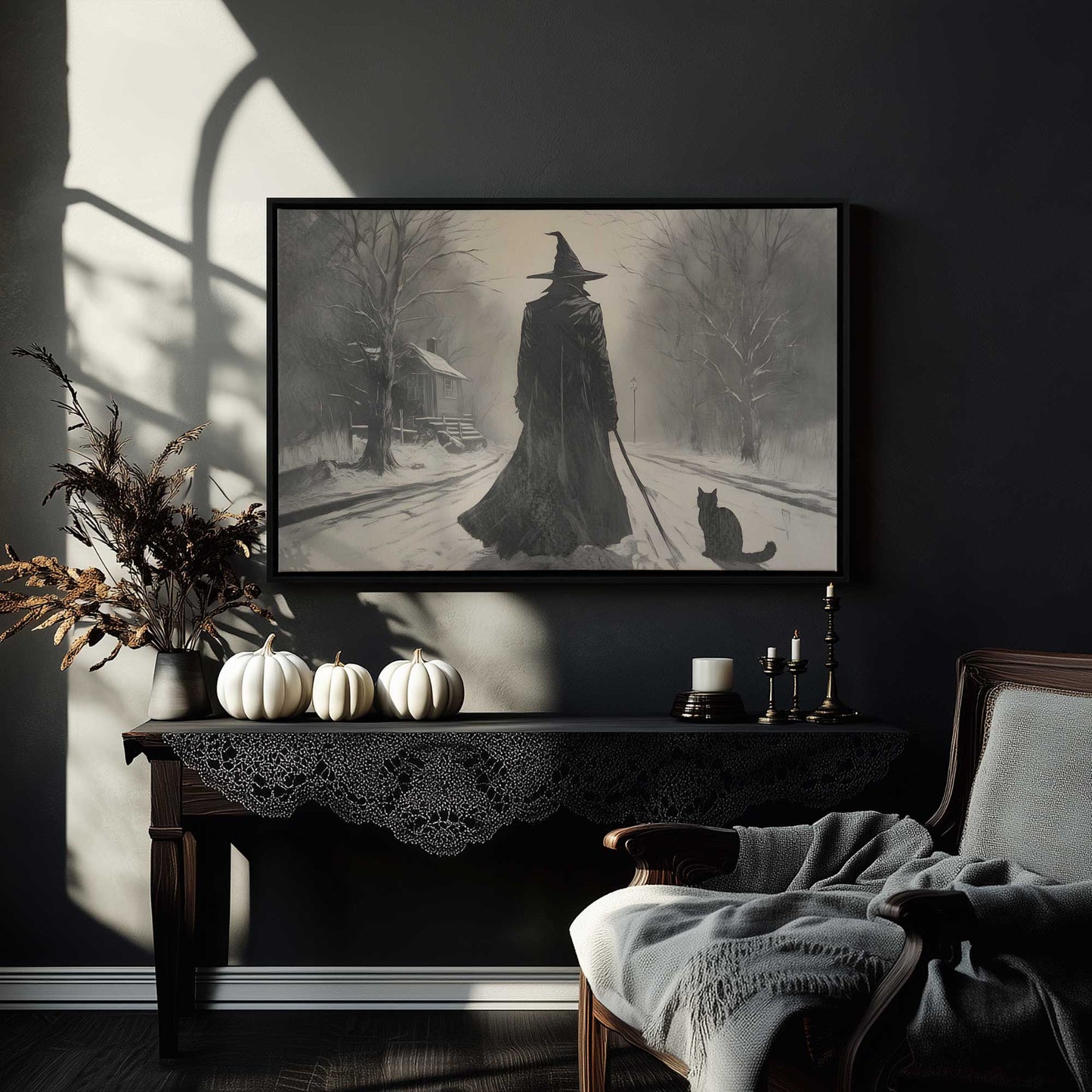 [color:Rolled Print], Picture of close up of art