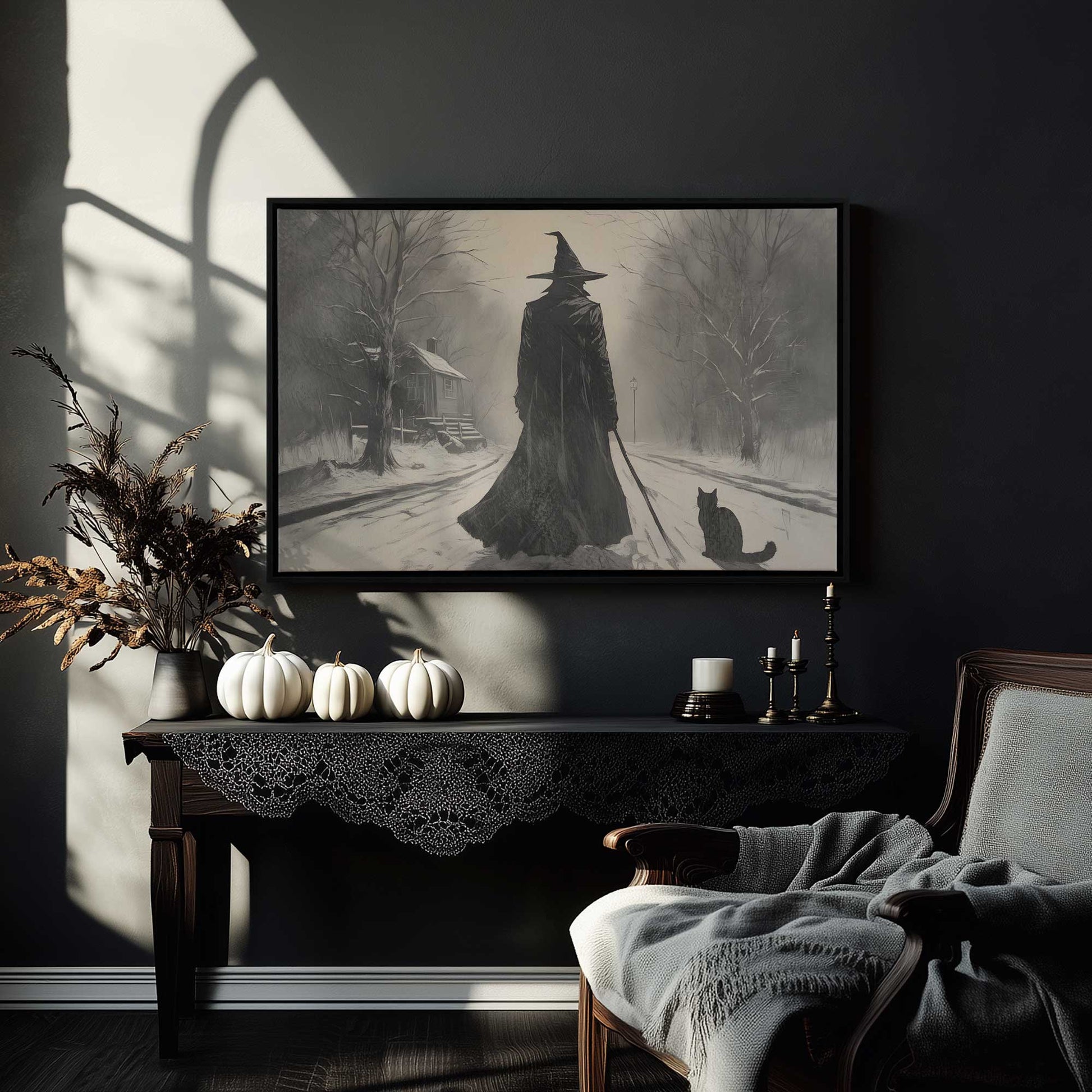 [color:Rolled Print], Picture of close up of art