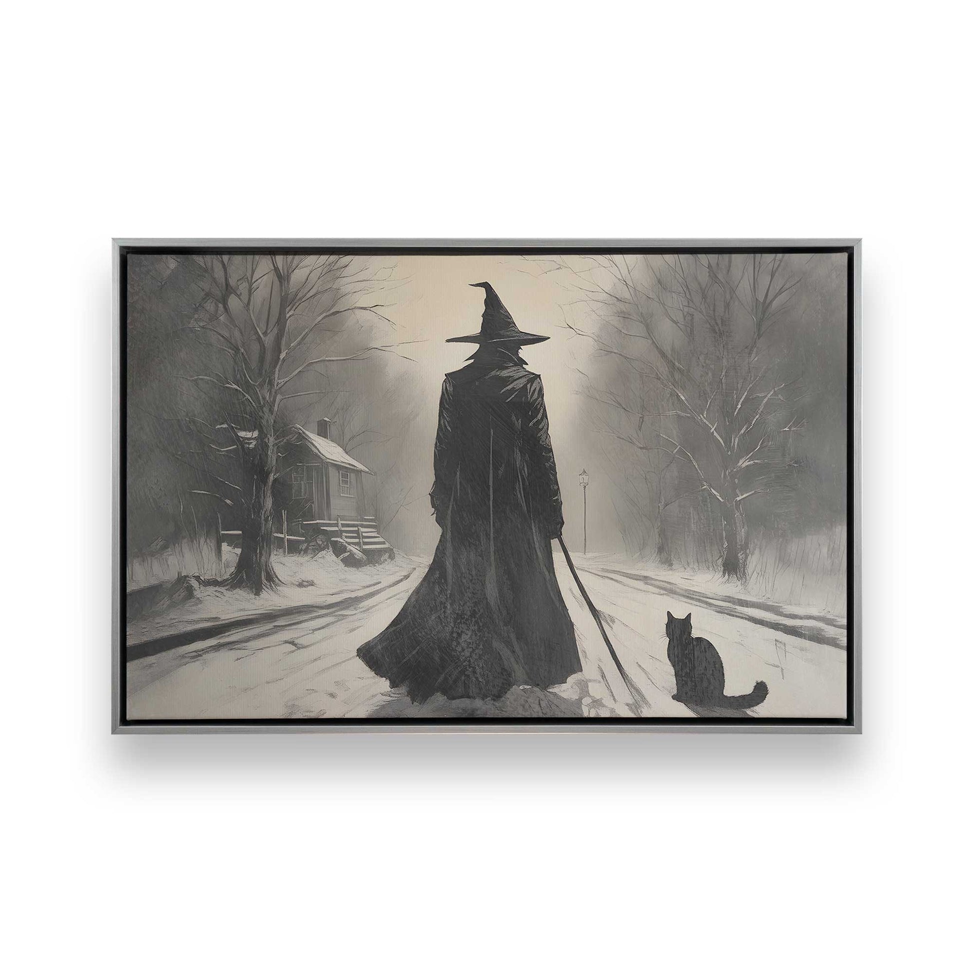 [Color:Polished Chrome], Picture of art in a Polished Chrome frame
