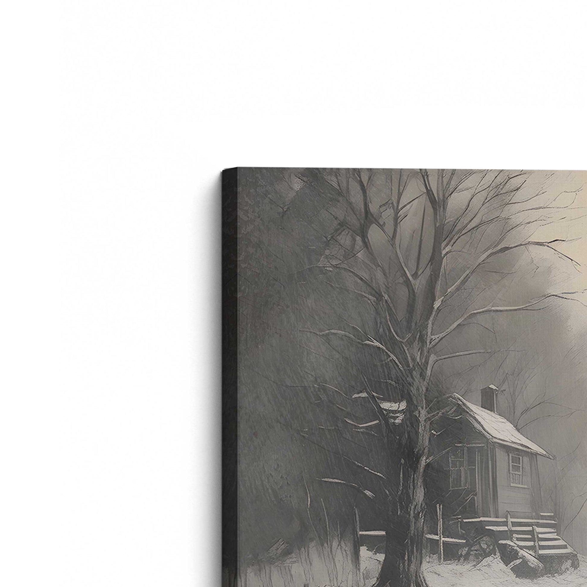 [Color:Stretched Canvas], Picture of the corner of the art