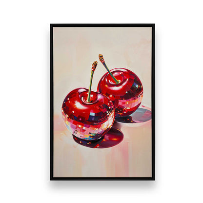 [Color:Satin Black], Picture of art in a Satin Black frame