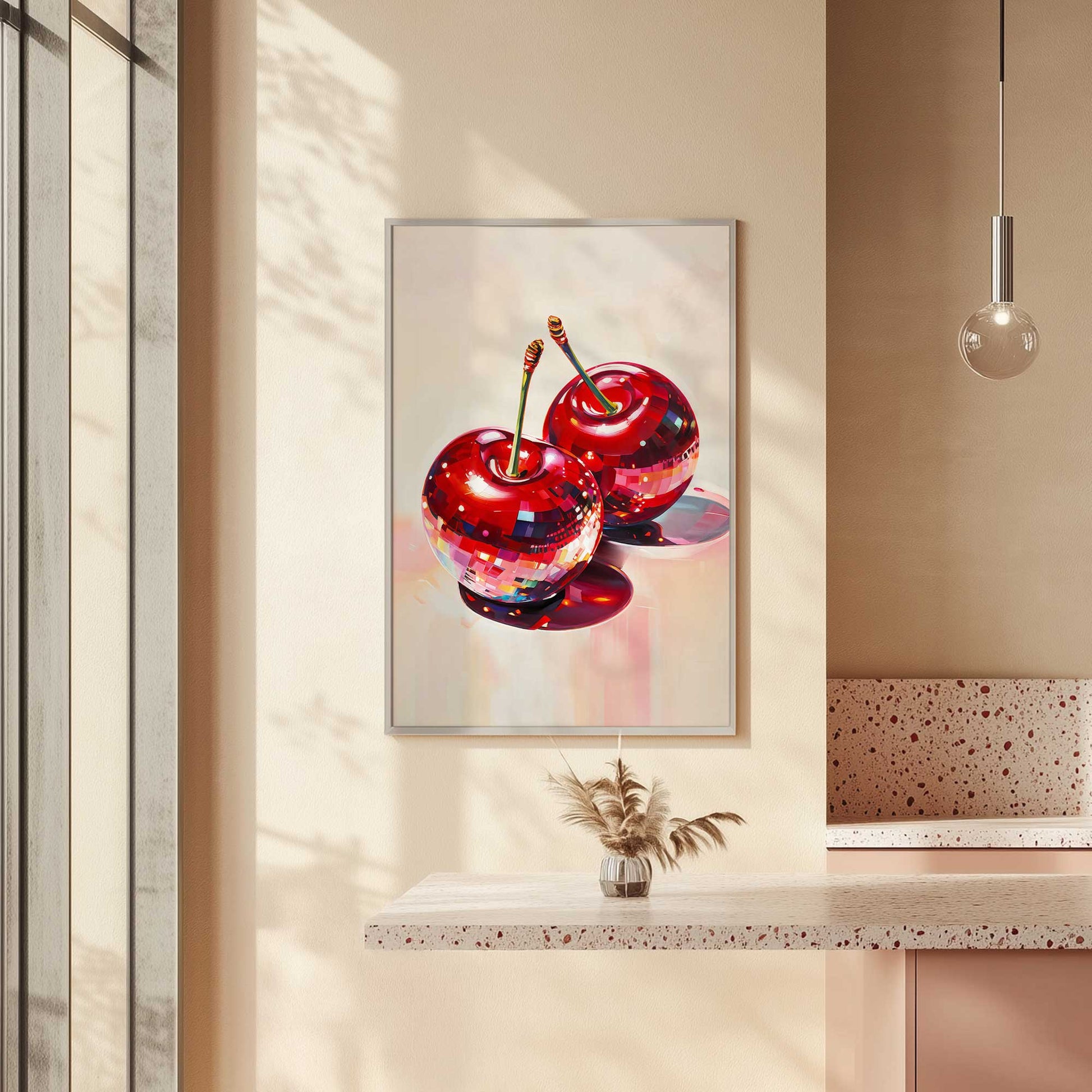 Picture of art in a room