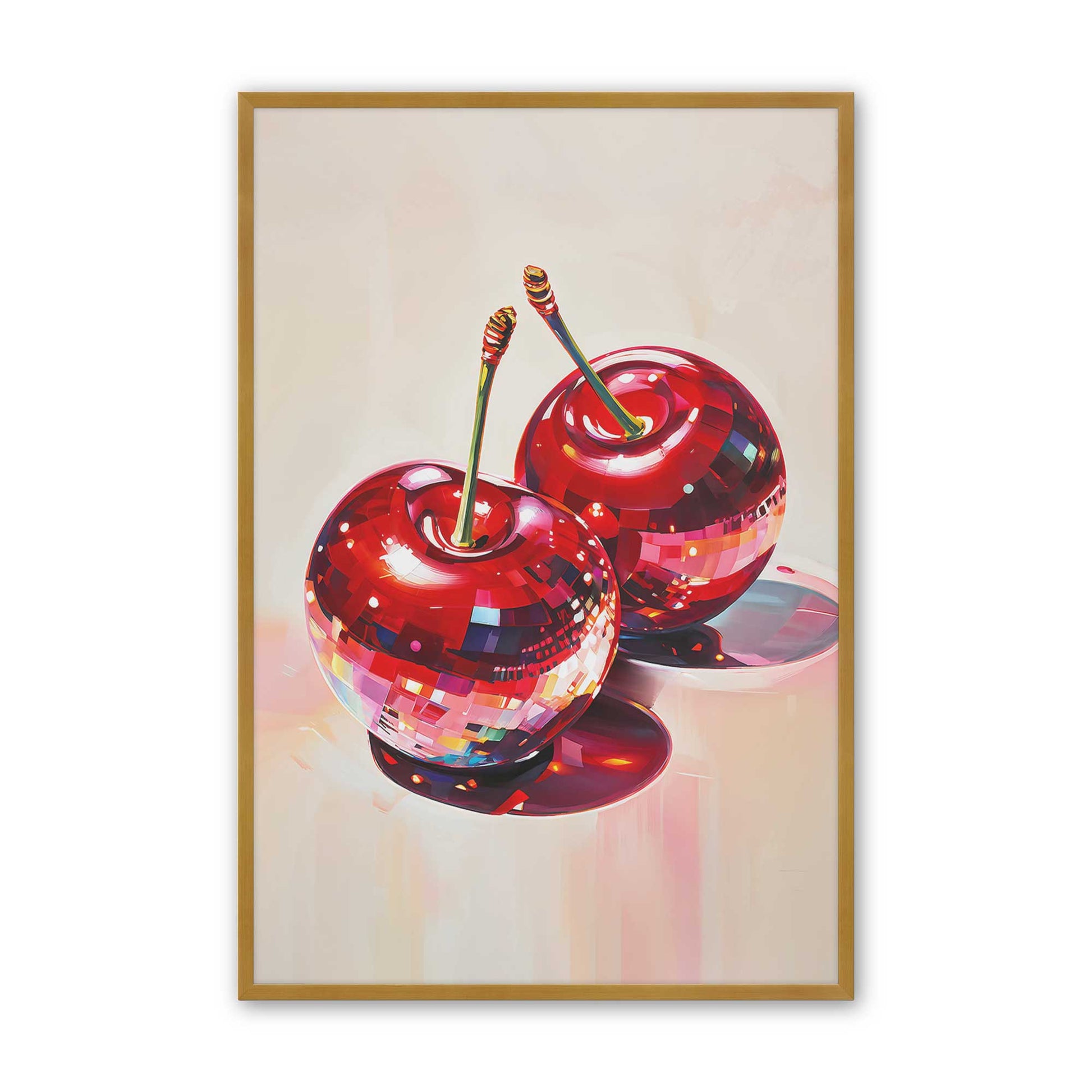 [Color:Polished Gold], Picture of art in a Polished Gold frame