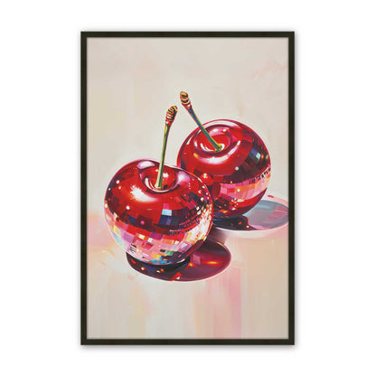 [Color:Satin Black], Picture of art in a Satin Black frame