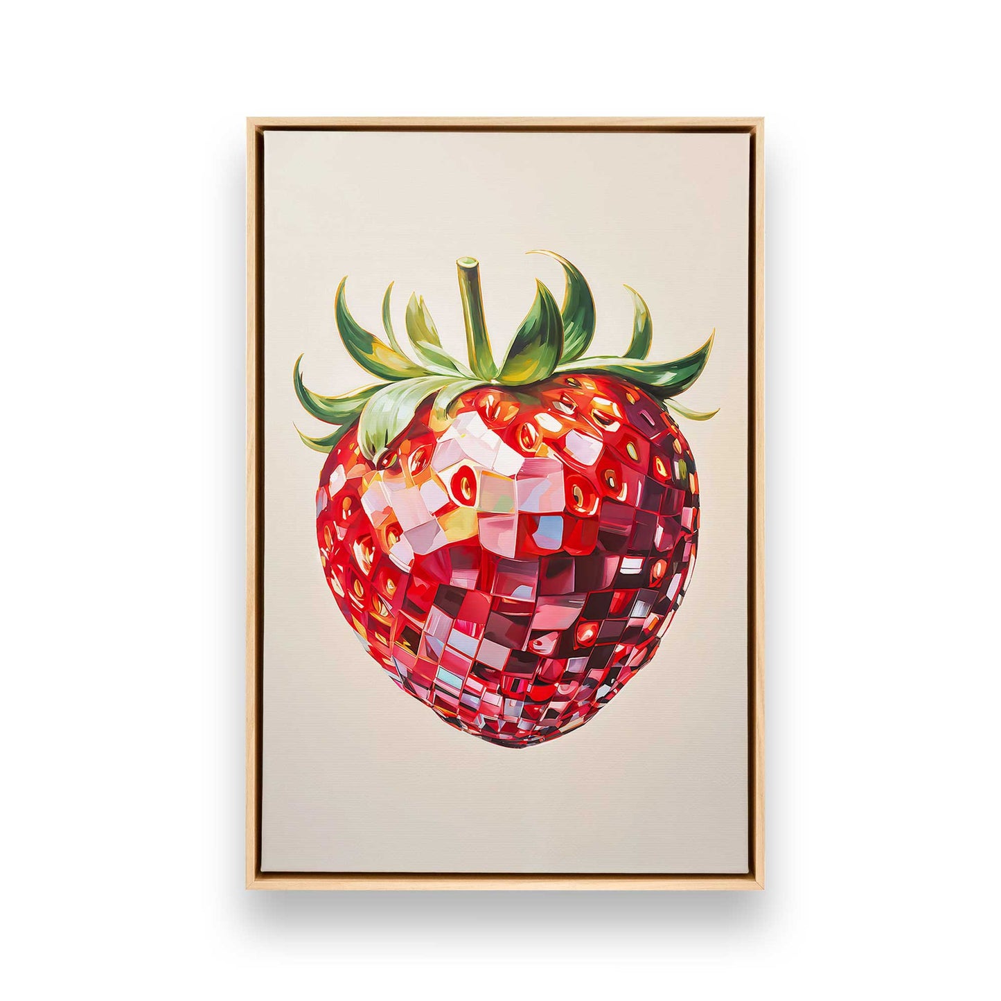 [Color:American Maple], Picture of art in a American Maple frame