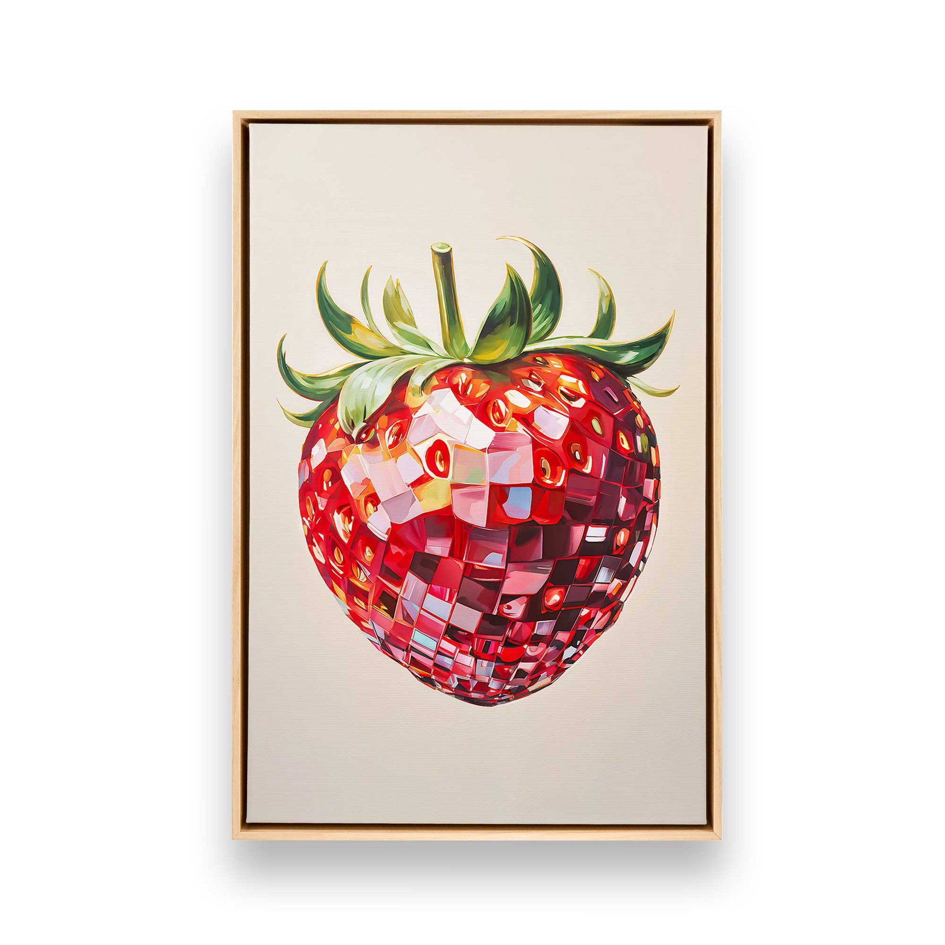 [Color:American Maple], Picture of art in a American Maple frame