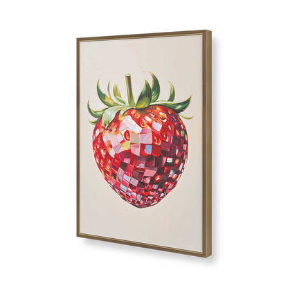 [Color:Brushed Gold], Picture of art in a Brushed Gold frame of the corner