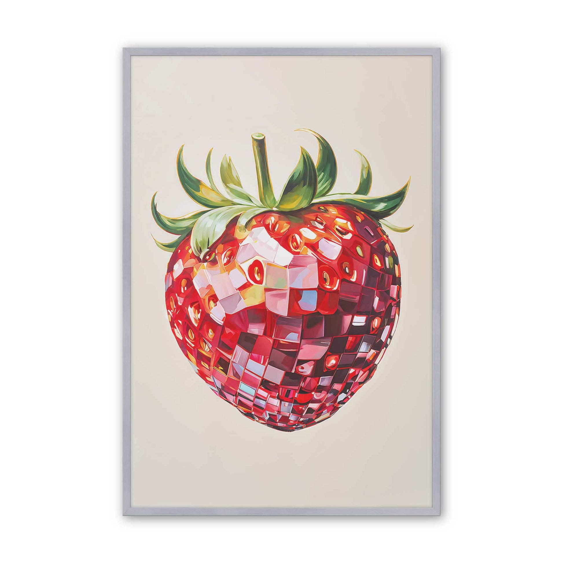 [Color:Polished Chrome], Picture of art in a Polished Chrome frame