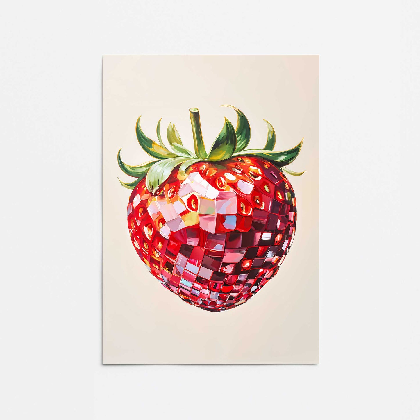 [color:Rolled Print], Picture of close up of art