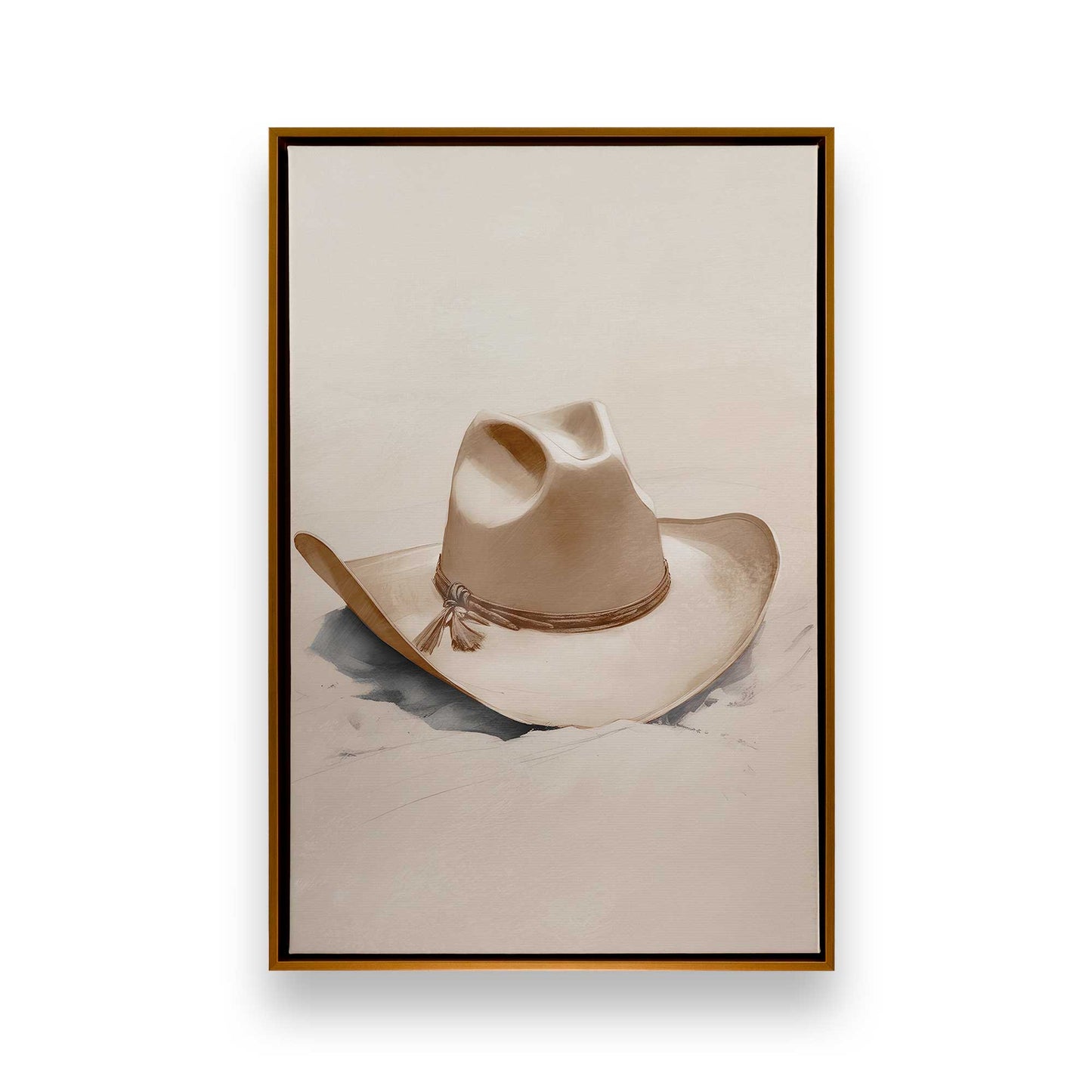 [Color:Polished Gold], Picture of art in a Polished Gold frame