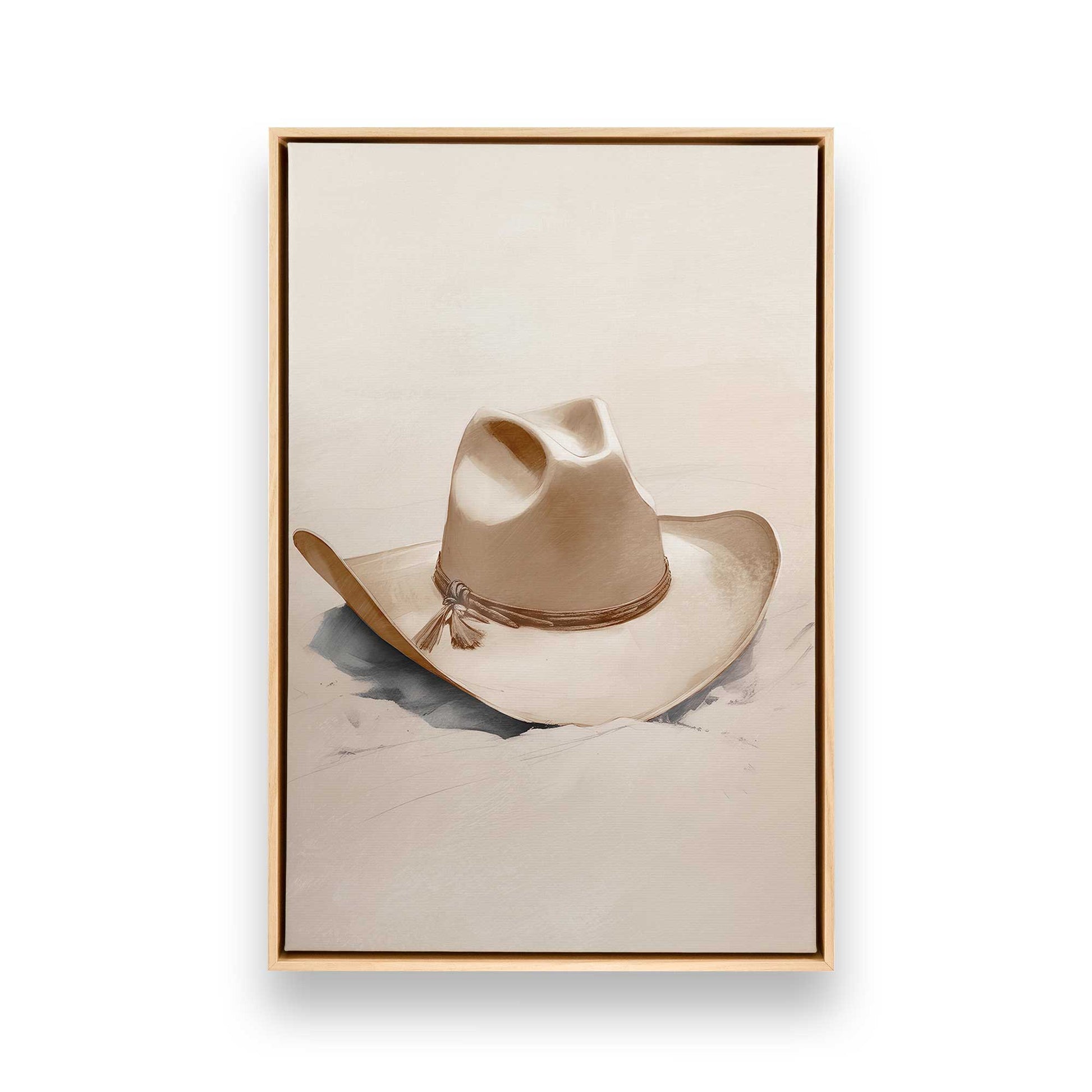 [Color:American Maple], Picture of art in a American Maple frame
