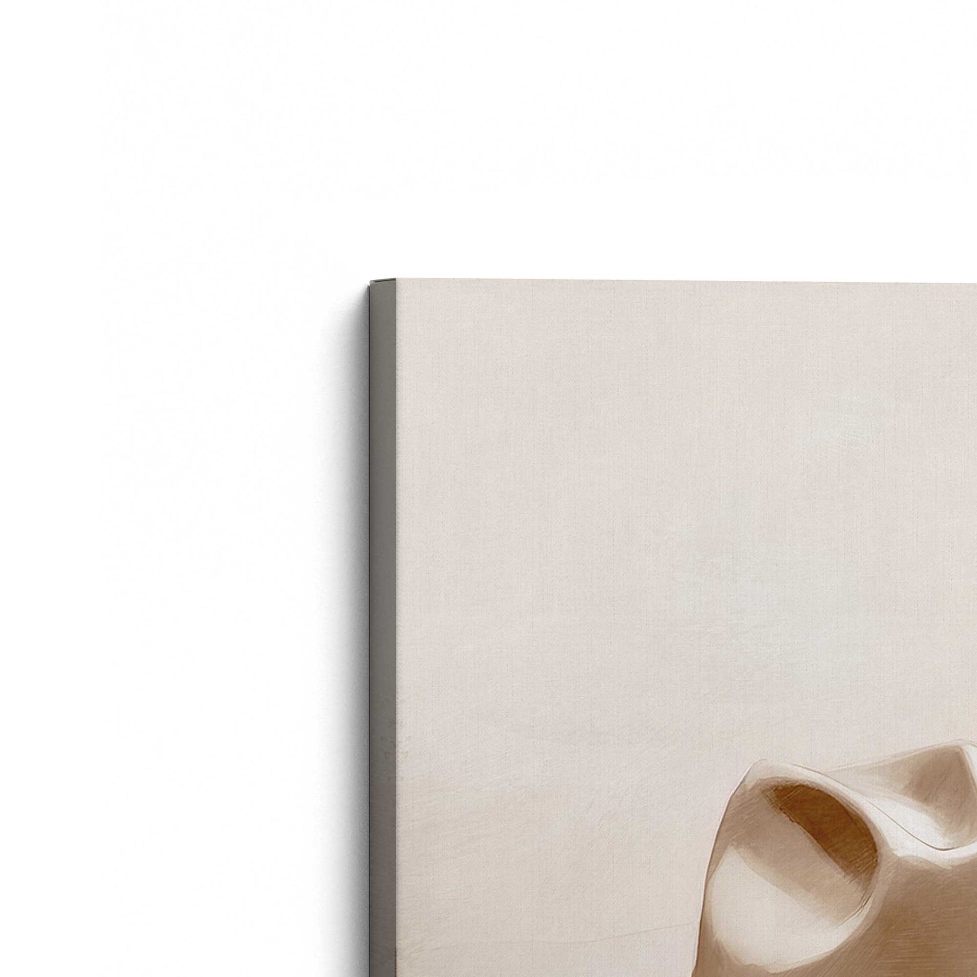 [Color:Stretched Canvas], Picture of the corner of the art