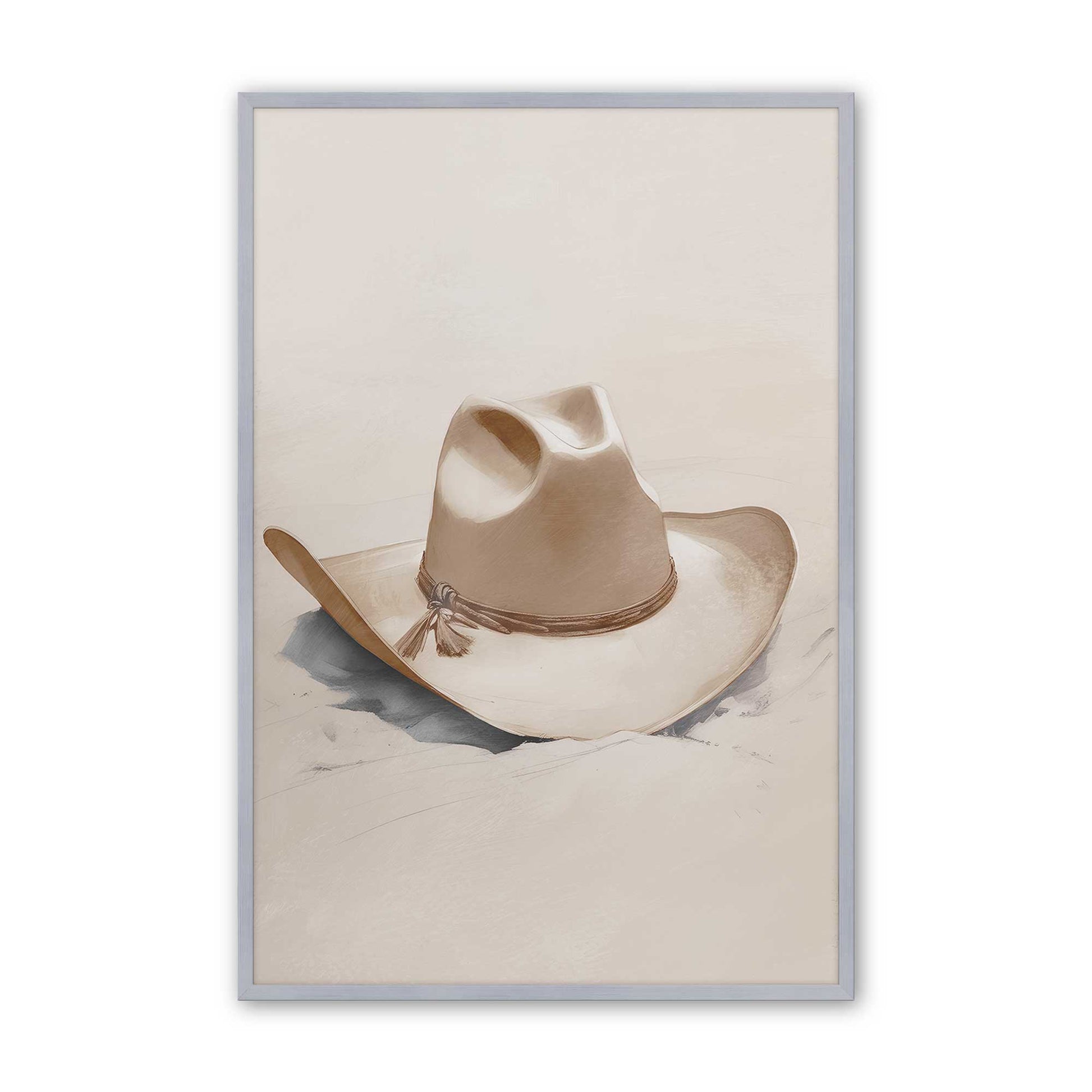 [Color:Polished Chrome], Picture of art in a Polished Chrome frame