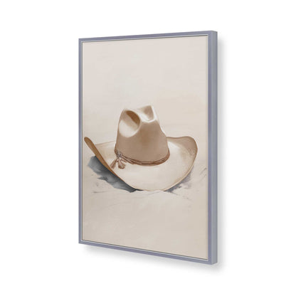 [Color:Polished Chrome], Picture of art in a Polished Chrome frame of the corner