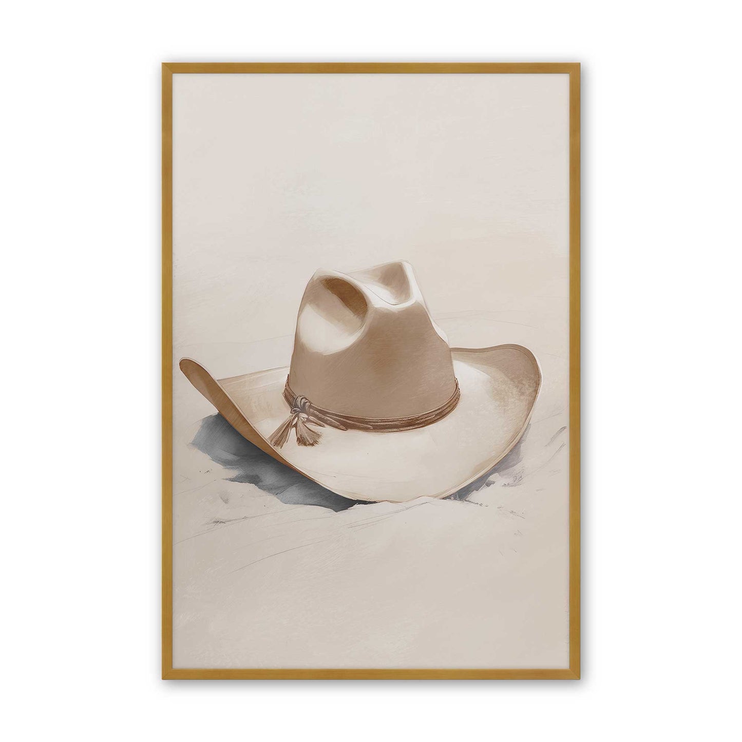 [Color:Polished Gold], Picture of art in a Polished Gold frame
