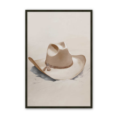 [Color:Satin Black], Picture of art in a Satin Black frame