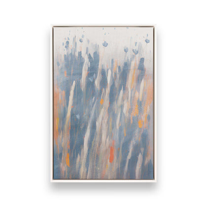[Color:Opaque White], Picture of art in a White frame