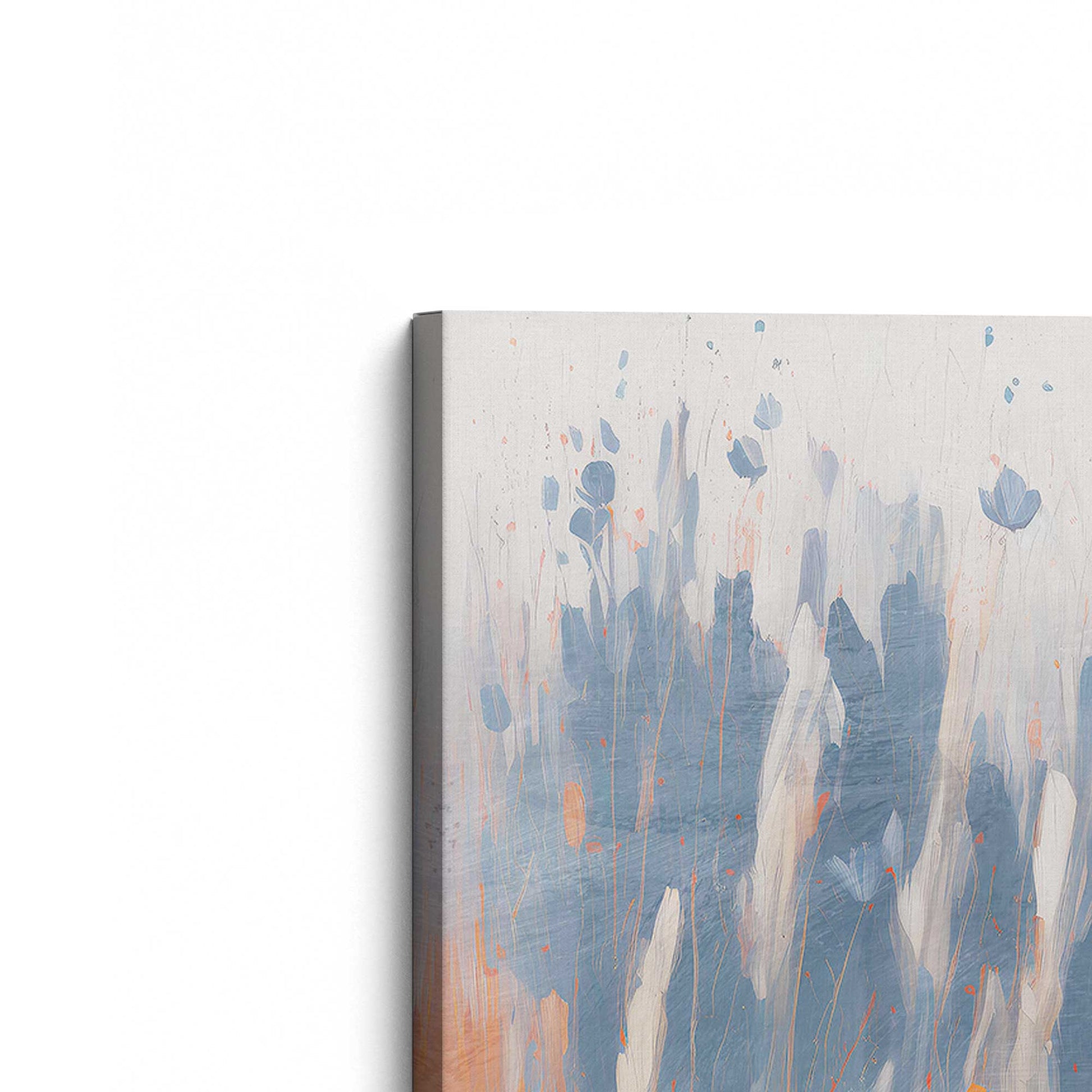 [Color:Stretched Canvas], Picture of the corner of the art