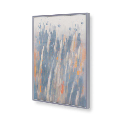 [Color:Polished Chrome], Picture of art in a Polished Chrome frame of the corner