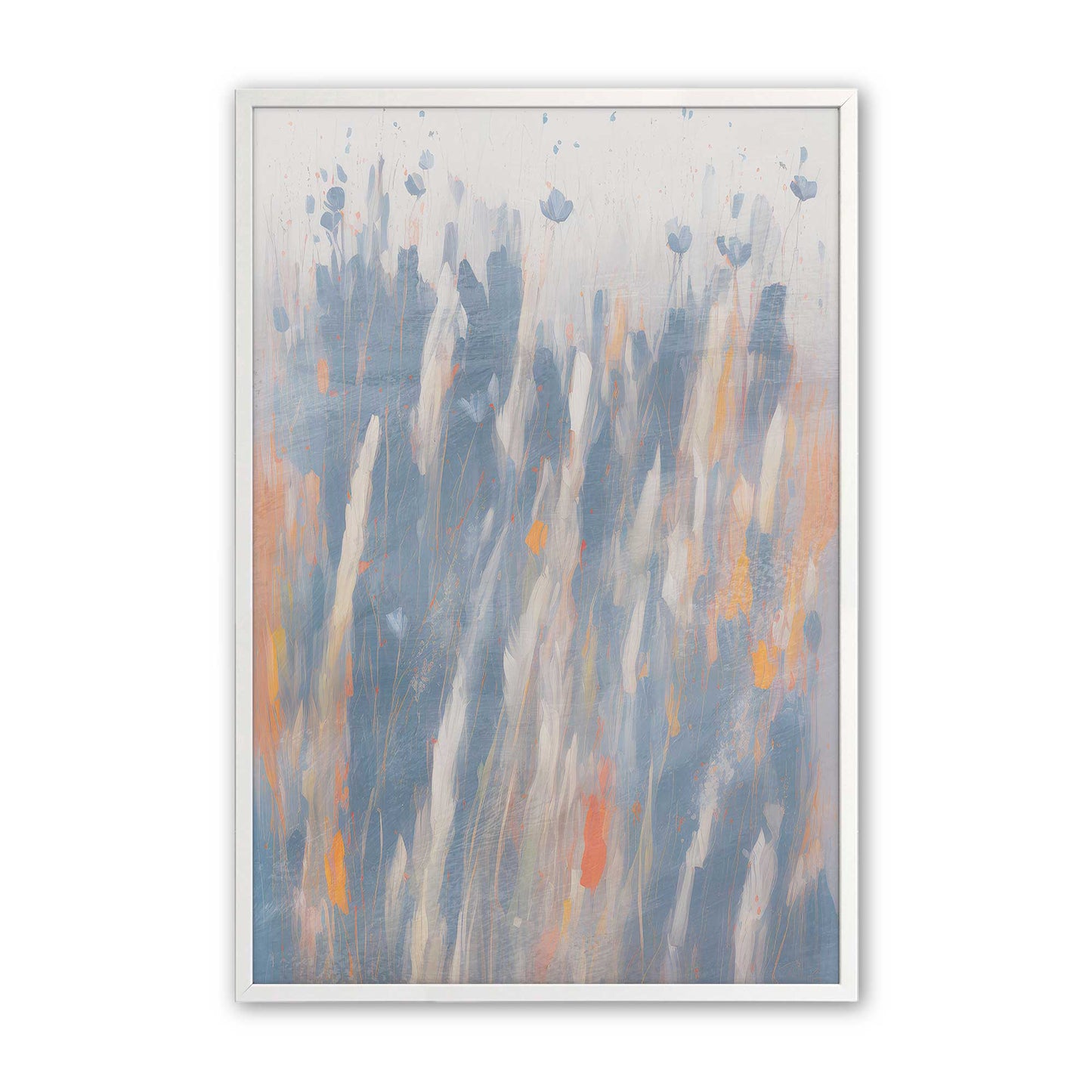 [Color:Opaque White], Picture of art in a Opaque White frame