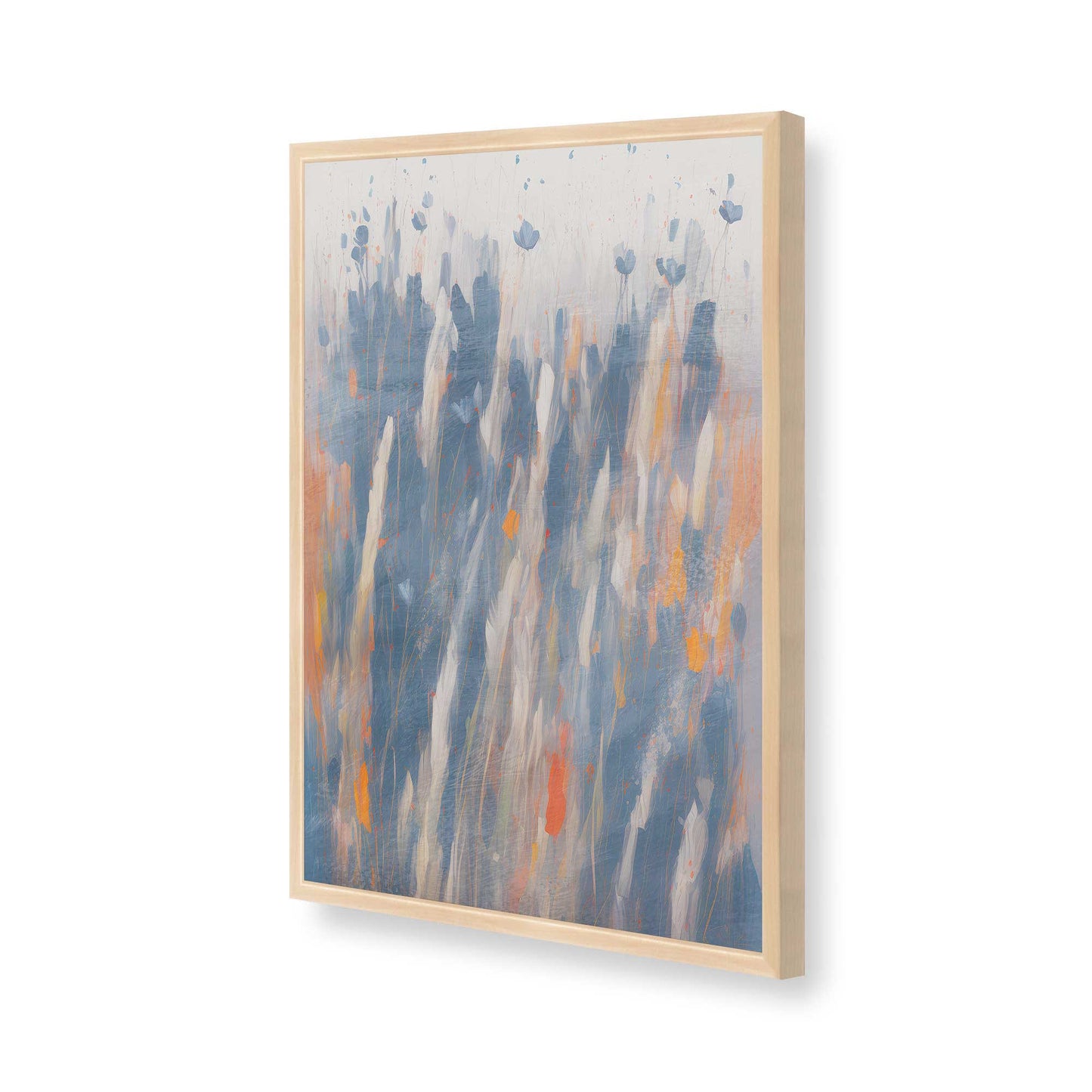[Color:Raw Maple], Picture of art in a Raw Maple frame of the corner
