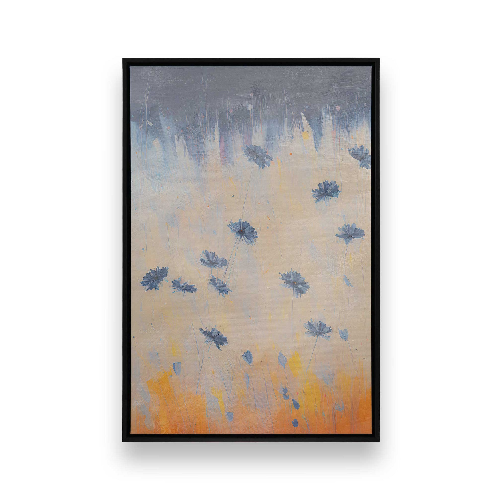 [Color:Satin Black], Picture of art in a Satin Black frame