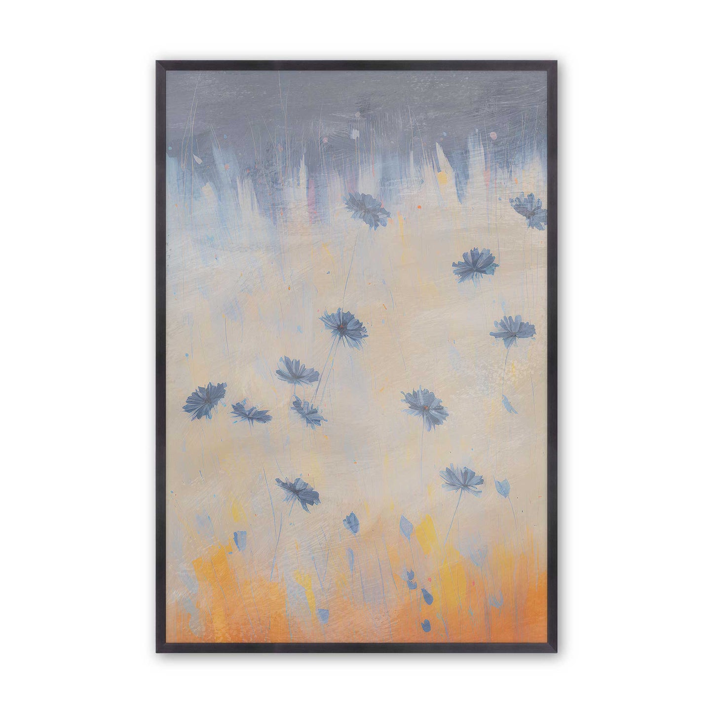 [Color:Weathered Zinc], Picture of art in a Weathered Zinc frame