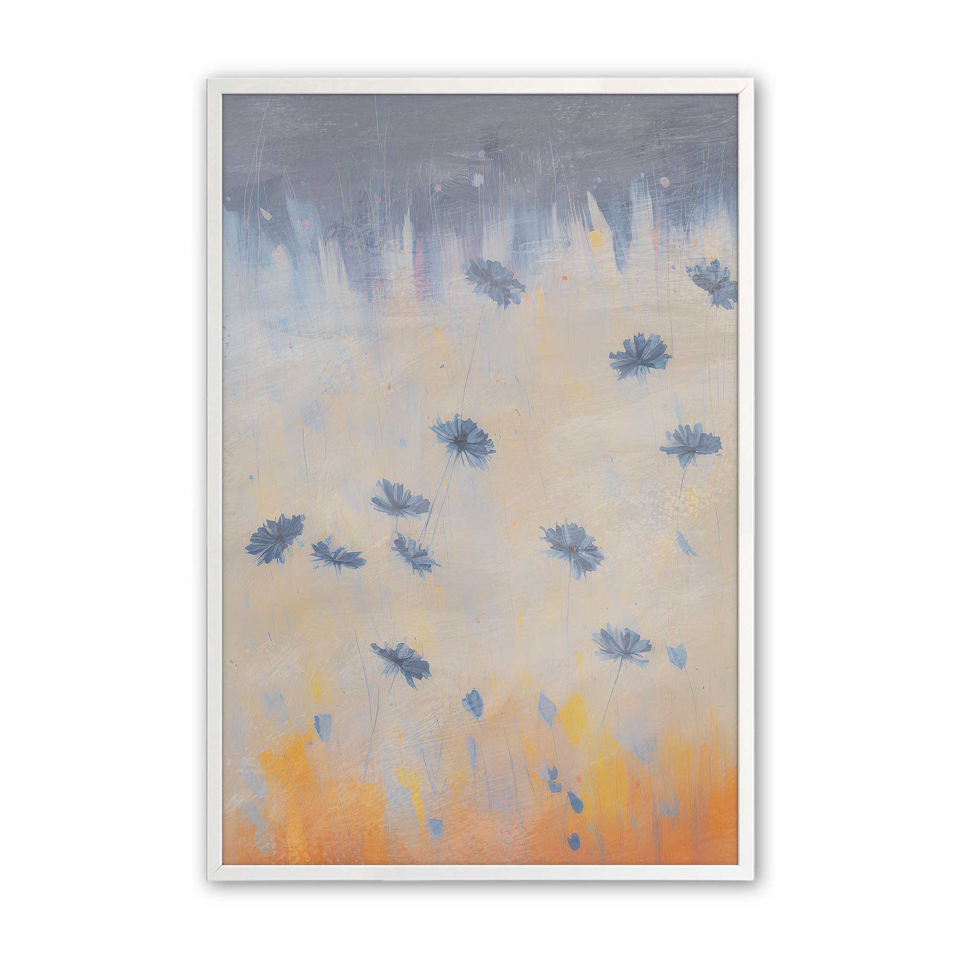 [Color:Opaque White], Picture of art in a Opaque White frame