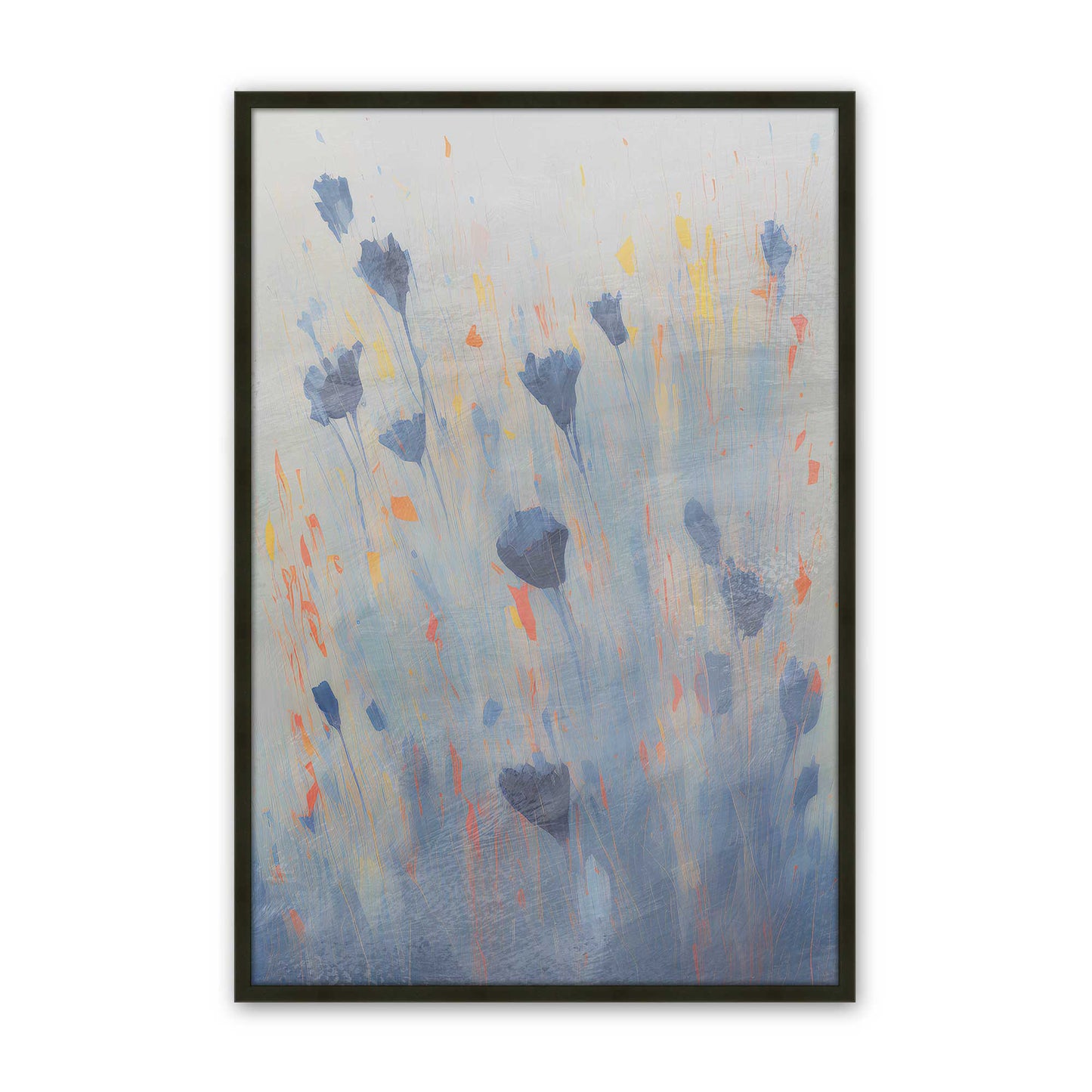[Color:Satin Black], Picture of art in a Satin Black frame