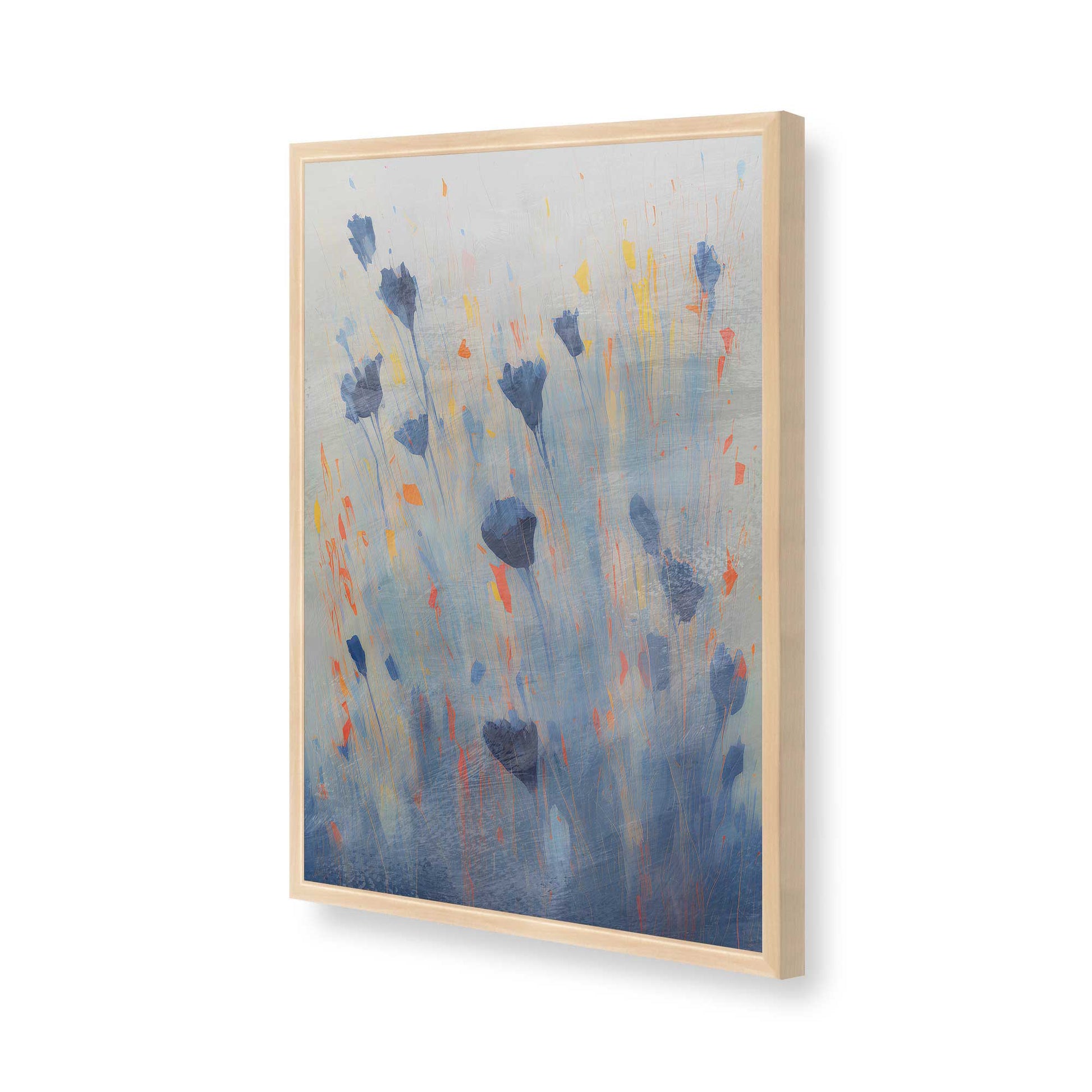 [Color:Raw Maple], Picture of art in a Raw Maple frame of the corner