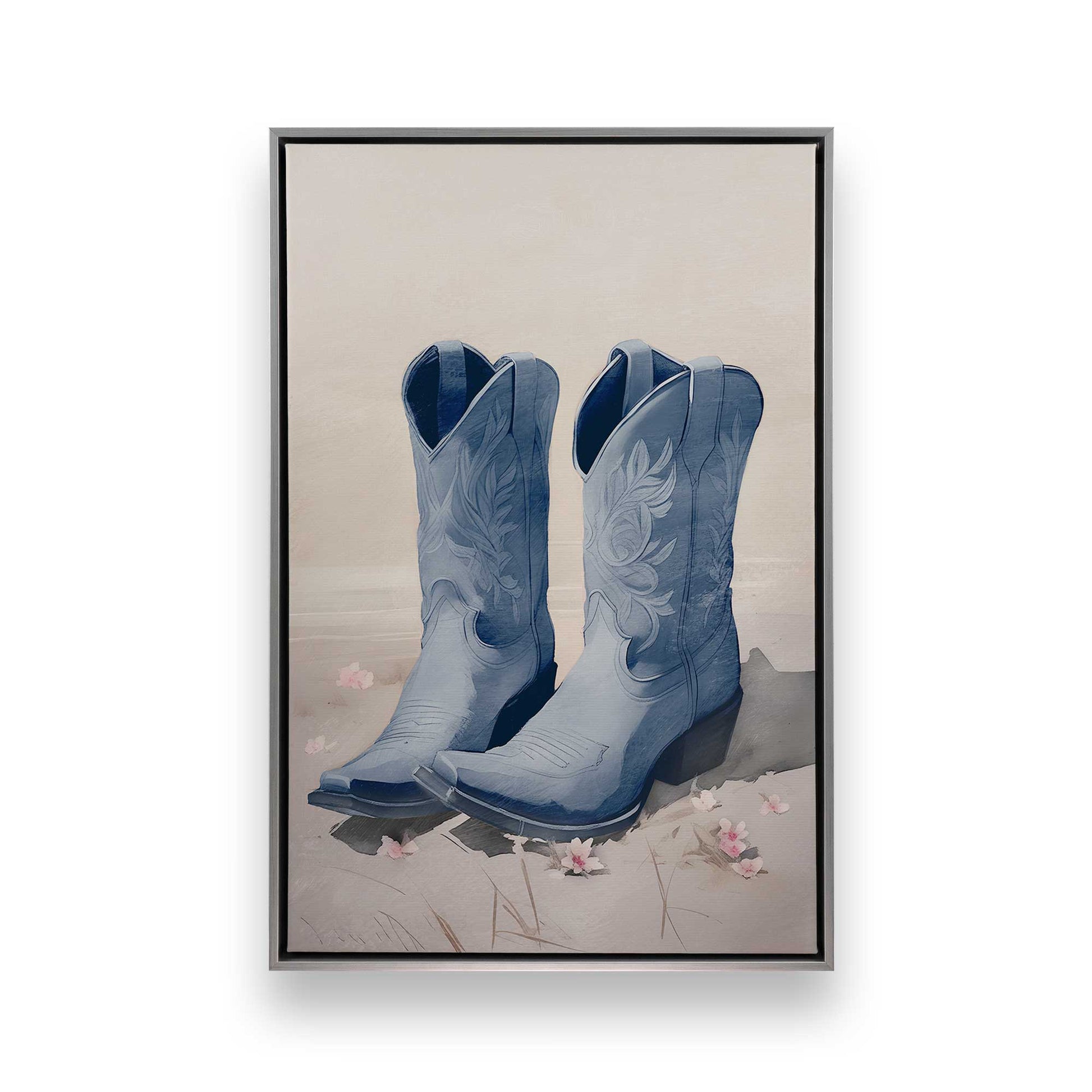 [Color:Polished Chrome], Picture of art in a Polished Chrome frame
