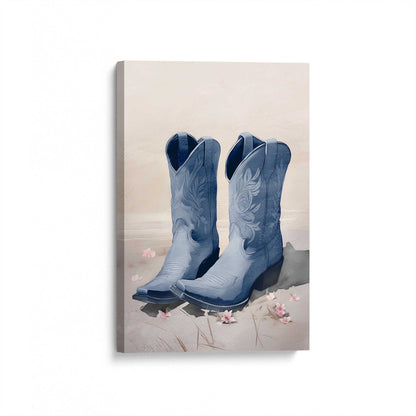 [Color:Stretched Canvas], Picture of art at an angle