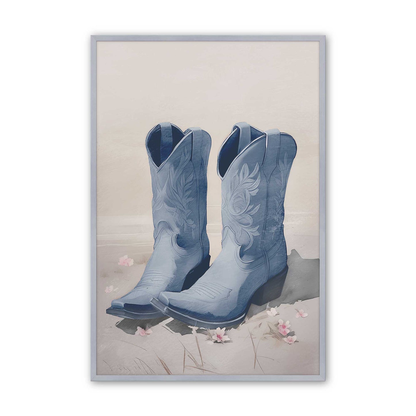 [Color:Polished Chrome], Picture of art in a Polished Chrome frame