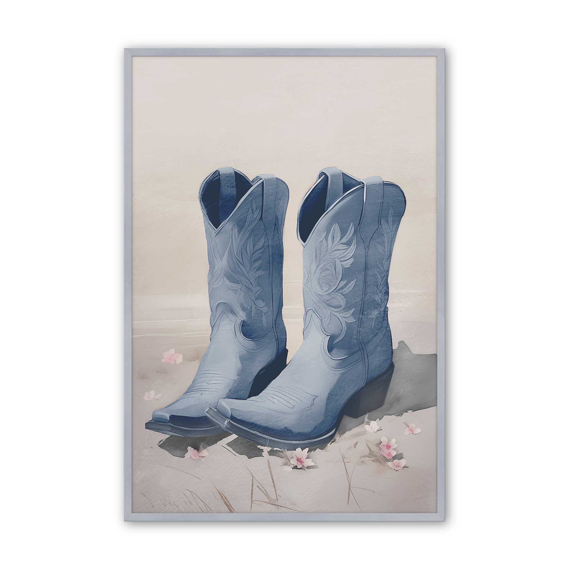 [Color:Polished Chrome], Picture of art in a Polished Chrome frame